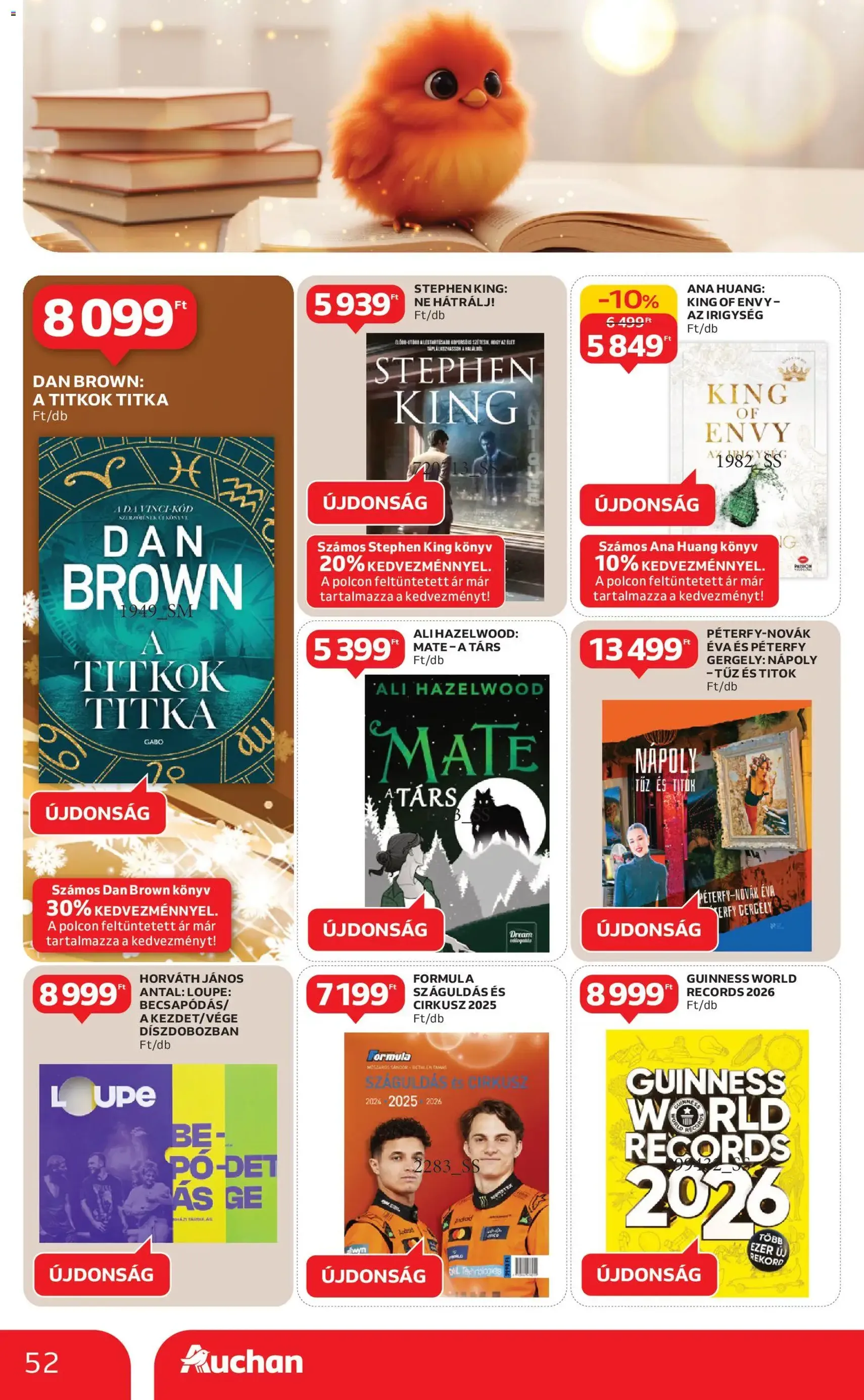 Auchan Akciós újság - 2025.12.18. érvényes szórólap 52 oldal 60 oldalból