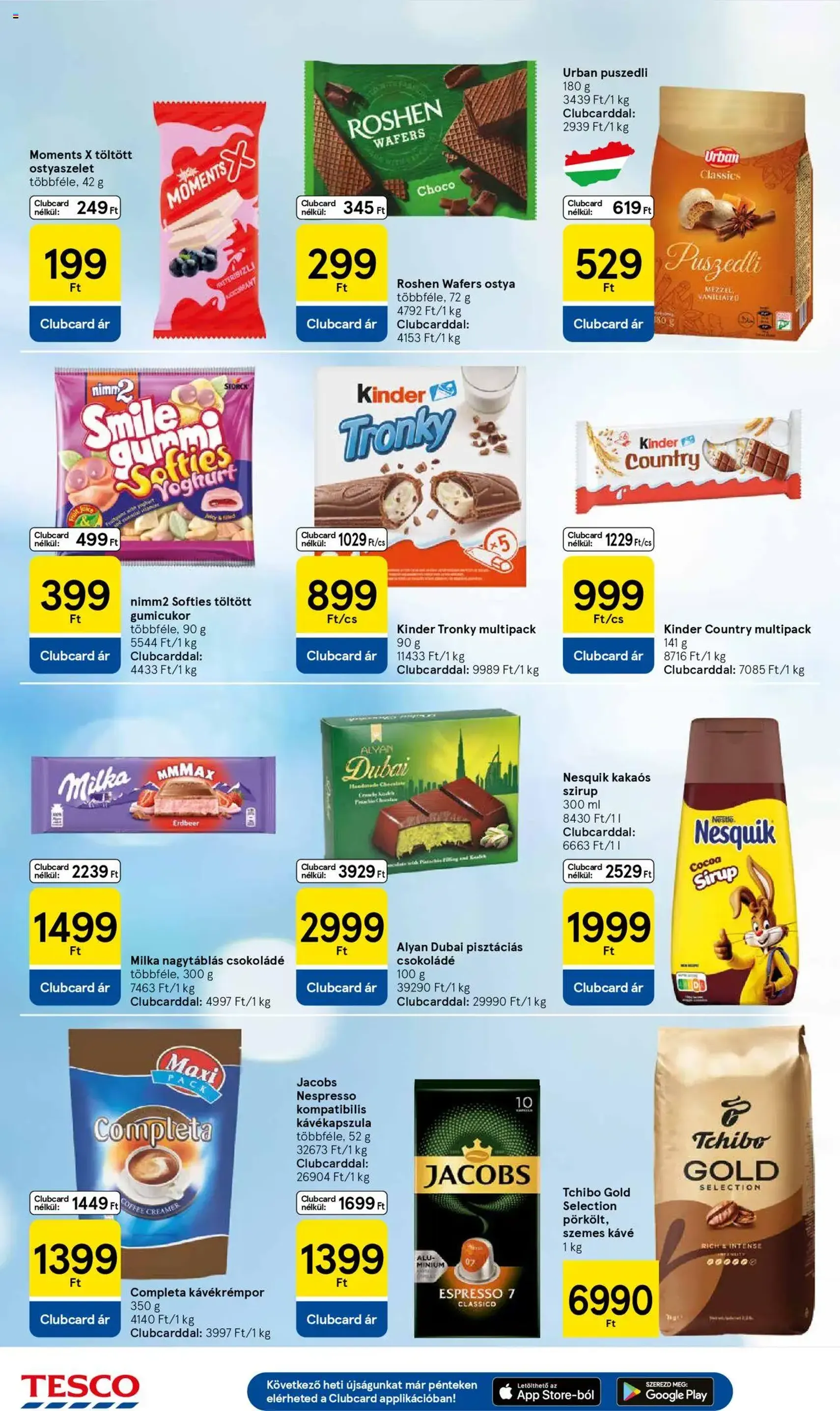 Tesco Hipermarket - Akciós újság - 2025.10.02. érvényes szórólap 22 oldal 32 oldalból Tesco Hipermarket - Akciós újság - 2025.10.02. érvényes szórólap 22 oldal 32 oldalból