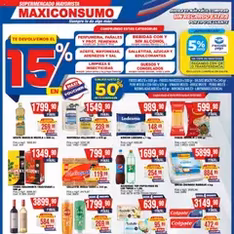 Vista previa del folleto Maxiconsumo ofertas válido desde 13/10/2025