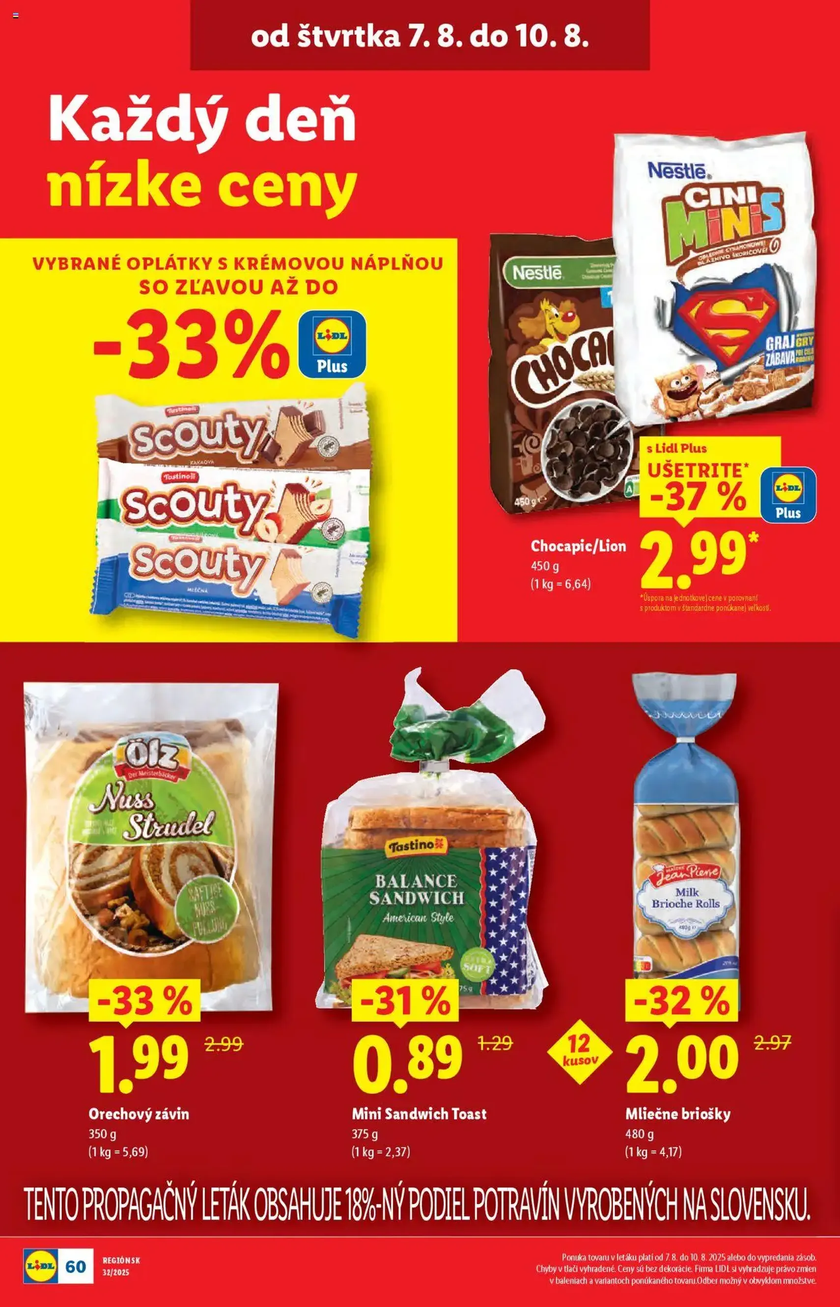 Lidl leták - platný leták od 04.08.2025 strana 66 z 98