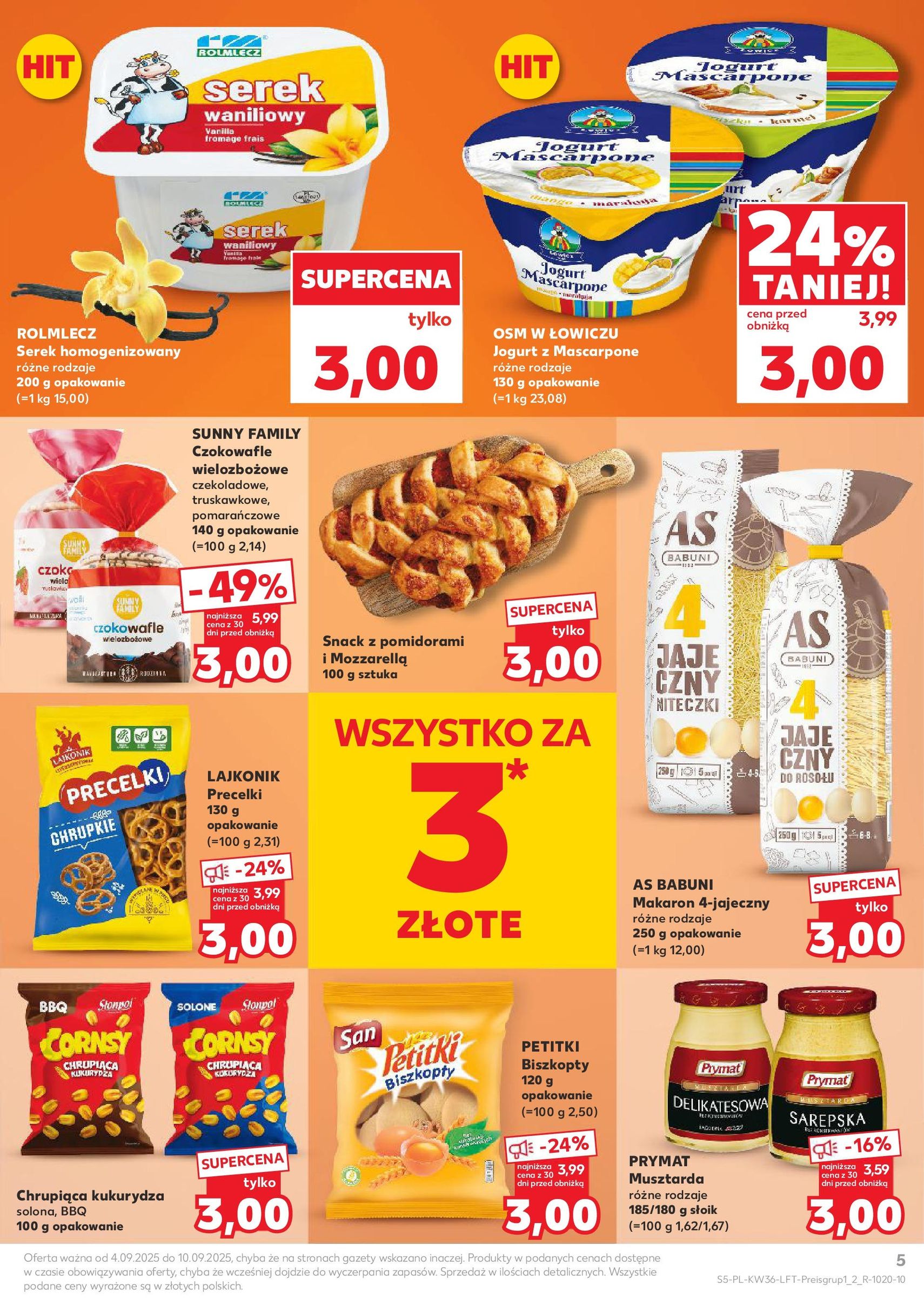 Kaufland gazetka - ważny gazetka od 04.09.2025 strona 5 z 57 Kaufland gazetka - ważny gazetka od 04.09.2025 strona 5 z 57