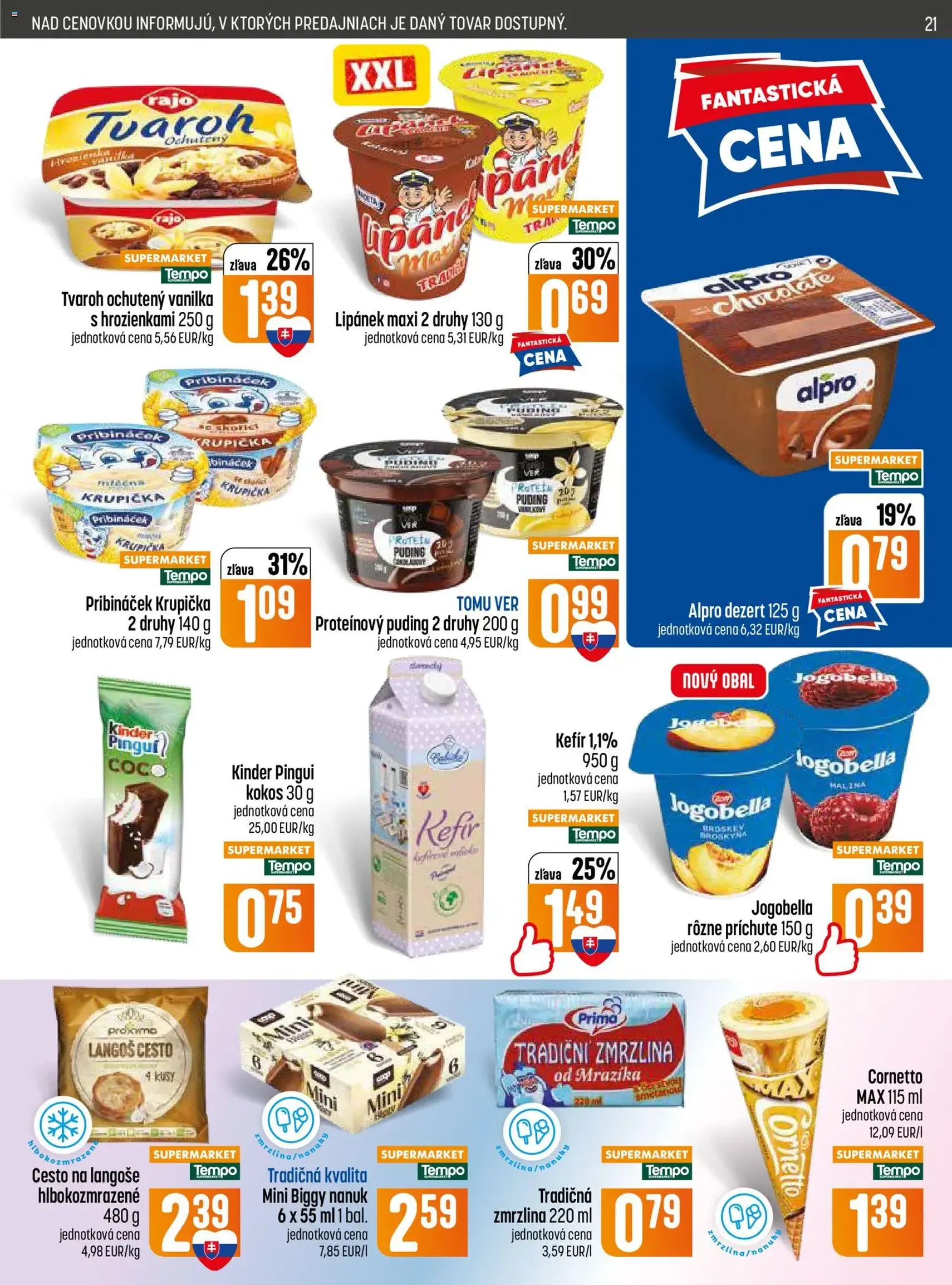 COOP Jednota leták - platný leták od 18.06.2026 strana 21 z 32