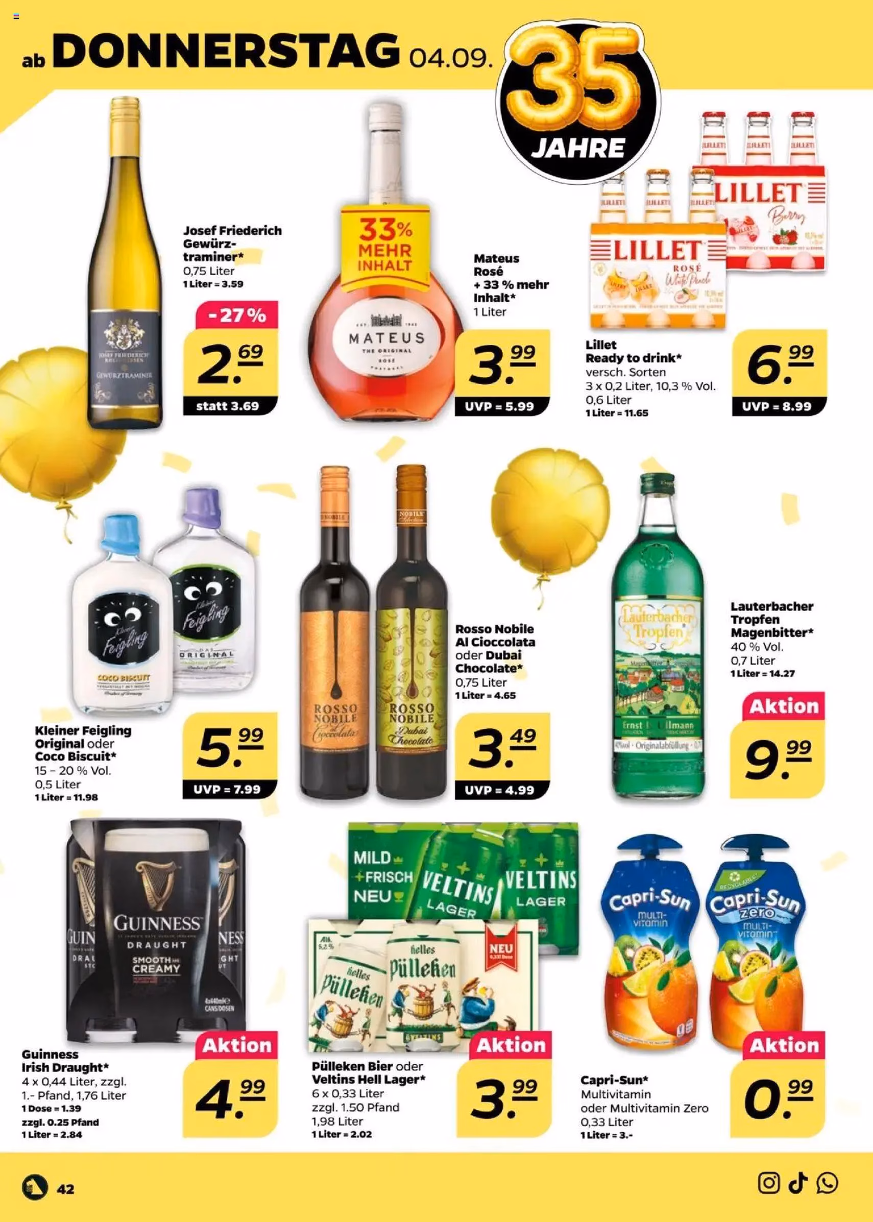 Netto Prospekt - Gültiger Prospekt ab 01.09.2025, Seite 42 von insgesamt 50 Netto Prospekt - Gültiger Prospekt ab 01.09.2025, Seite 42 von insgesamt 50