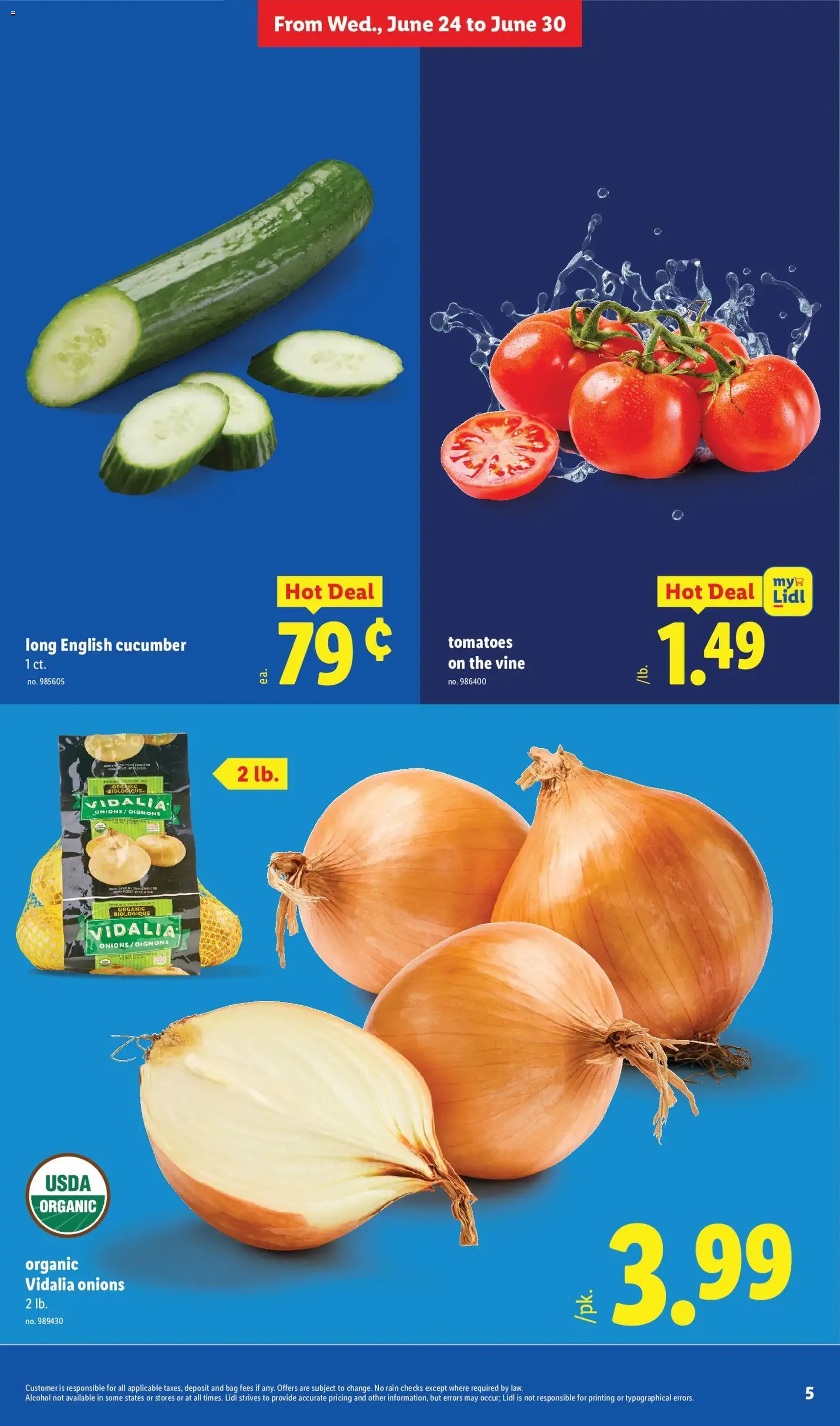 Lidl Weekly Ad - valid flyer from 06/24/2026, page 5 of 40