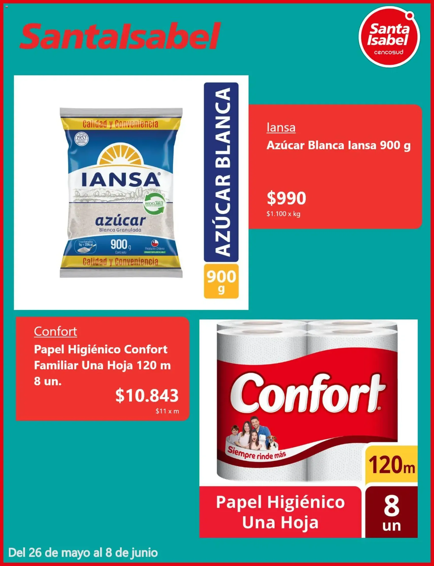 Santa Isabel Ofertas - folleto válido desde 25.05.2026 página 3 de 5