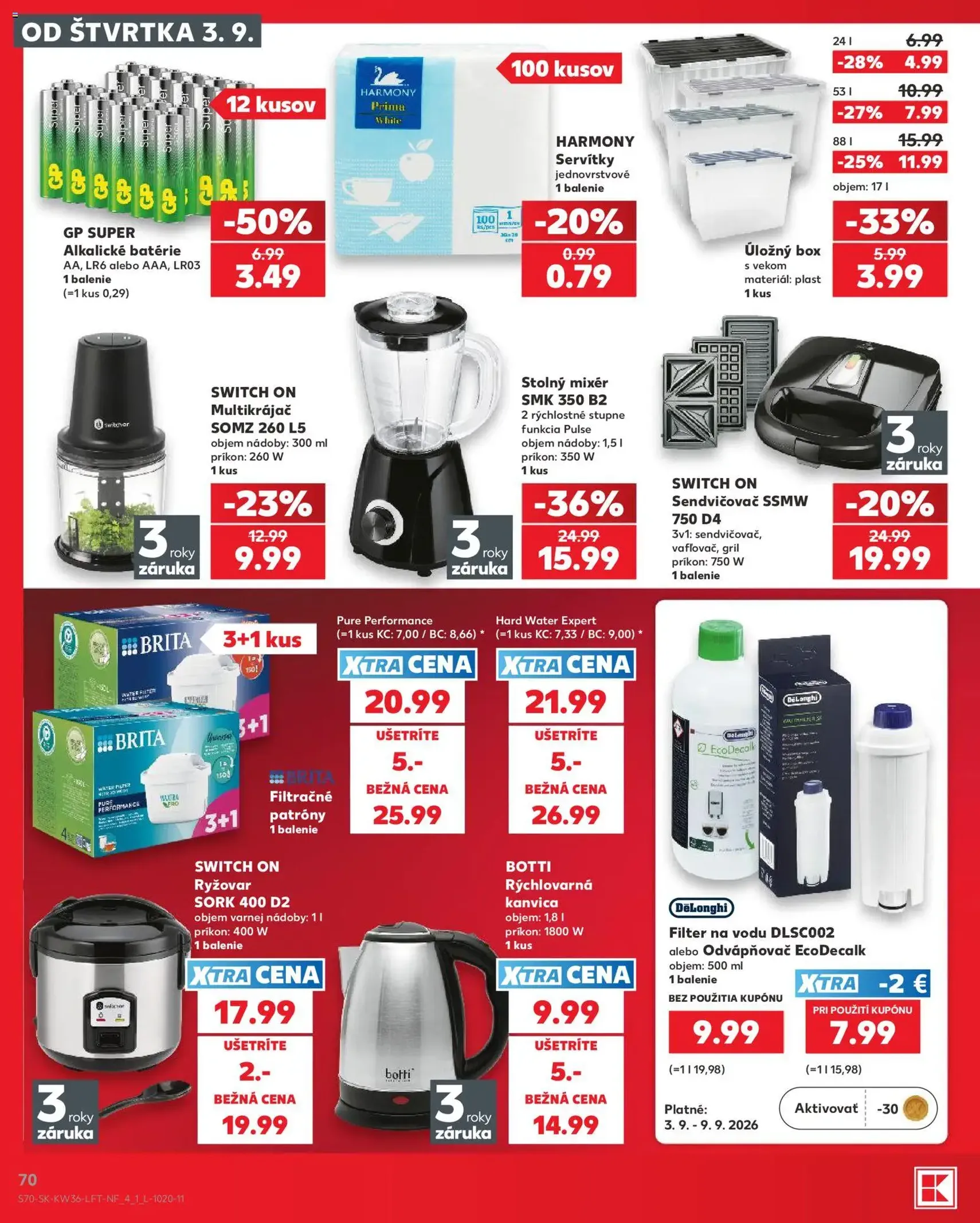 Kaufland leták - platný leták od 03.09.2026 strana 70 z 80