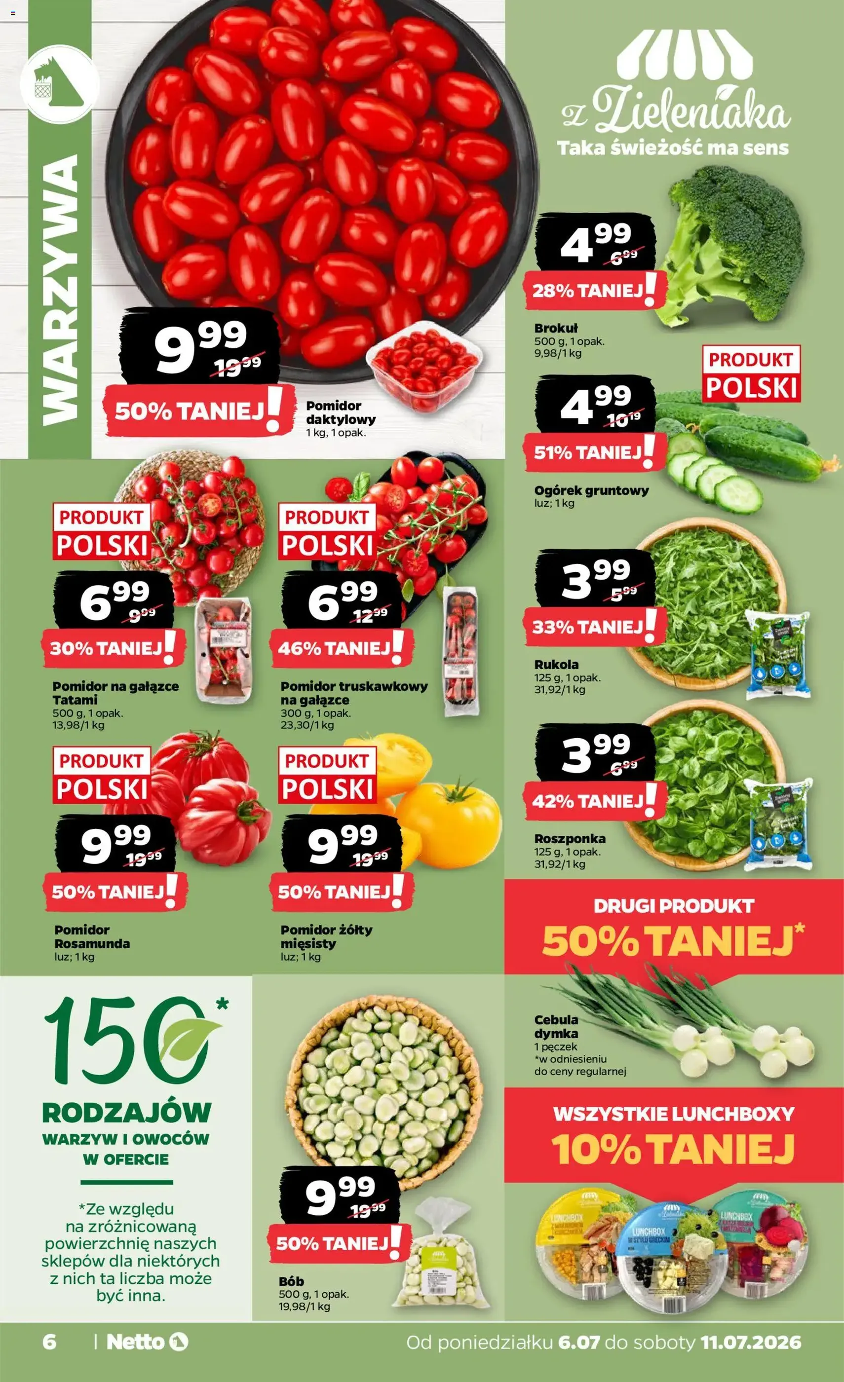 Netto gazetka od poniedziałku spożywcza - ważny gazetka od 06.07.2026 strona 6 z 35
