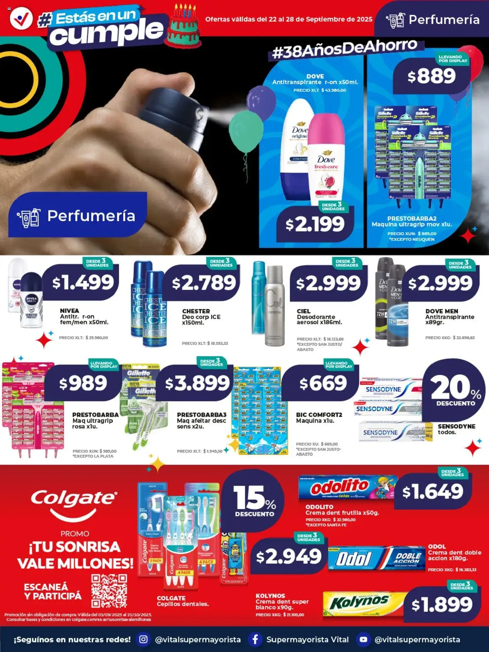 Vital ofertas - folleto válido desde 22/09/2025 página 3 de 21