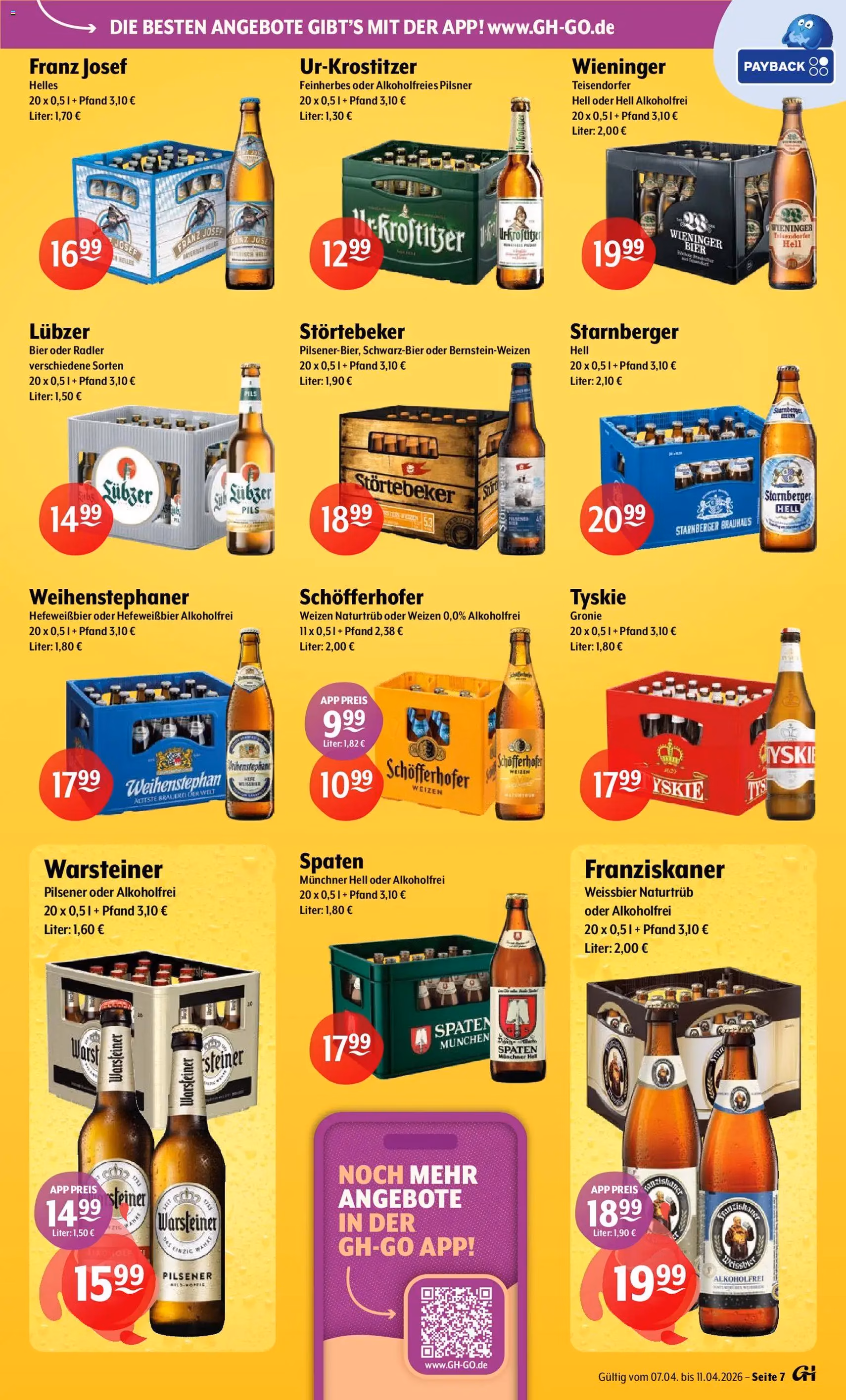 Trink und Spare Prospekt - Gültiger Prospekt ab 07.04.2026, Seite 7 von insgesamt 9