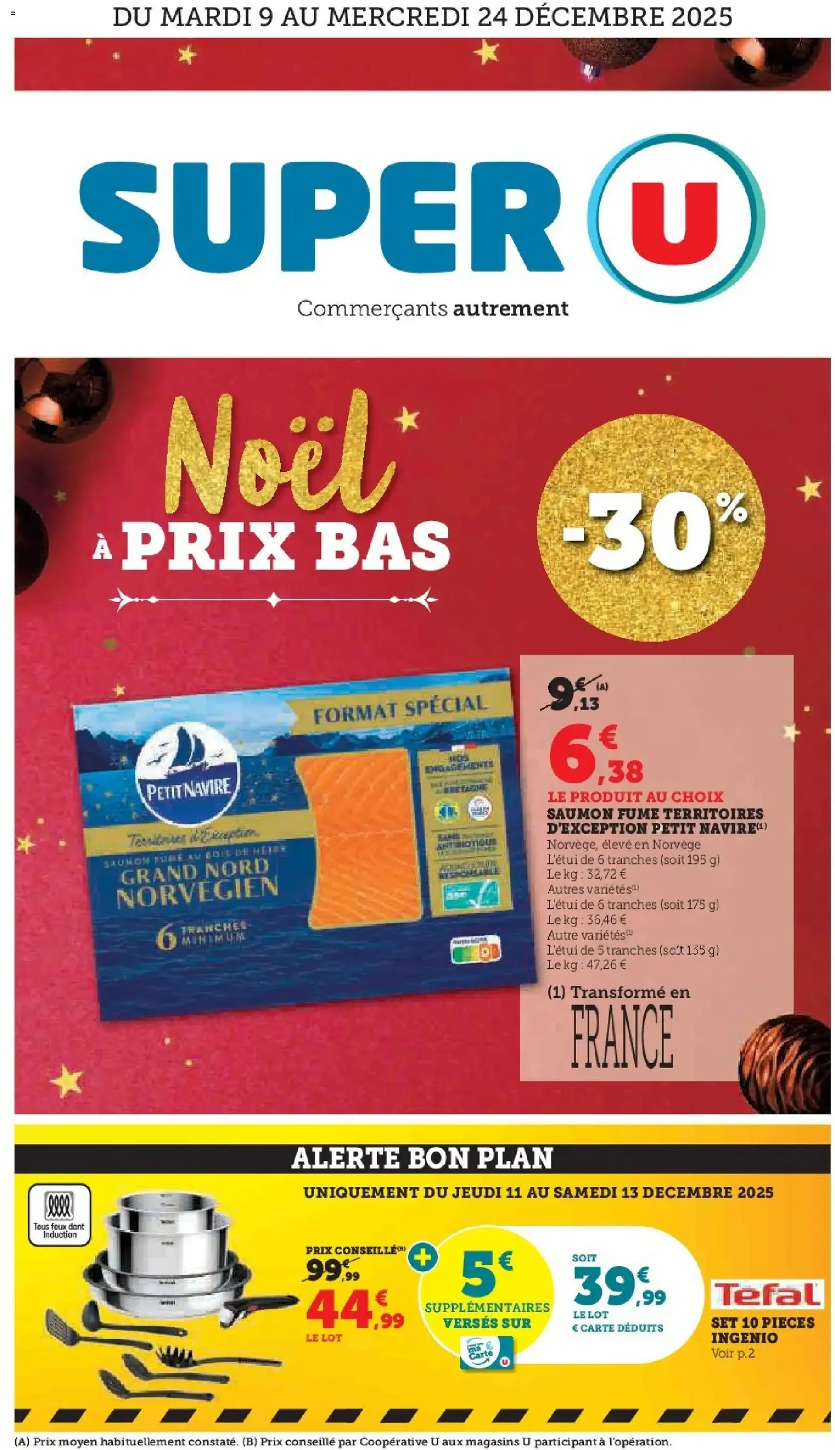 Super U catalogue - brochure valable à partir du 09/12/2025, page 1 sur 60