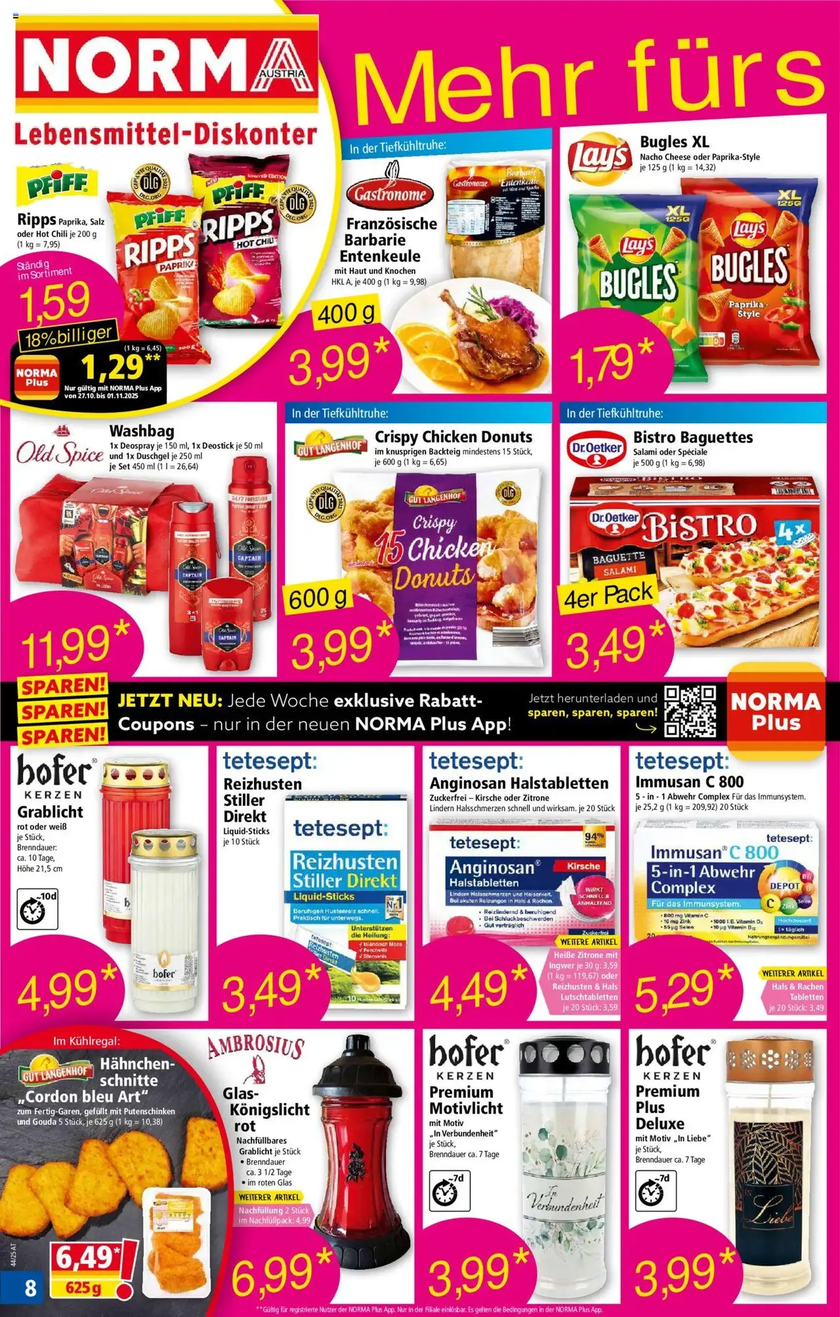 Norma Flugblatt - Gültiger Prospekt ab 27.10.2025, Seite 9 von insgesamt 19 Norma Flugblatt - Gültiger Prospekt ab 27.10.2025, Seite 9 von insgesamt 19