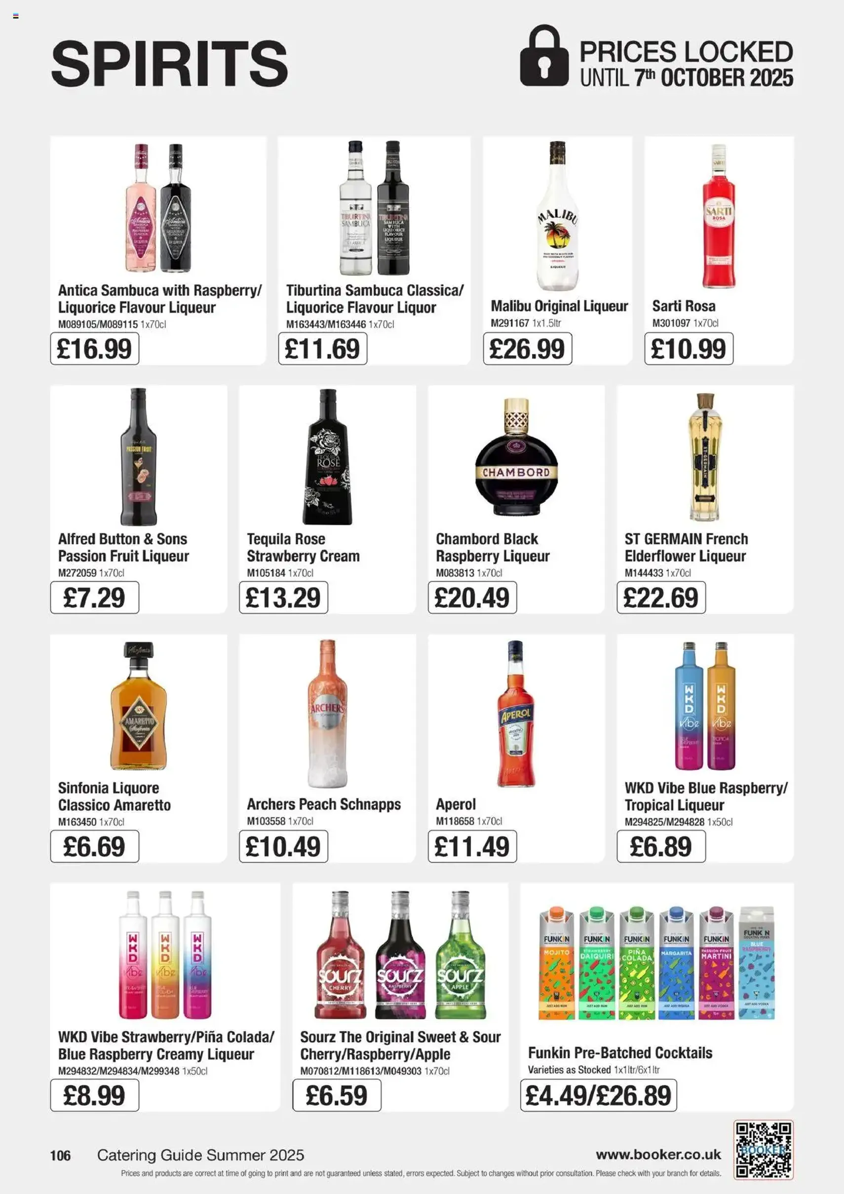 Booker Wholesale - Offers - valid flyer from 18/06/2025, page 106 of 132 Booker Wholesale - Offers - valid flyer from 18/06/2025, page 106 of 132
