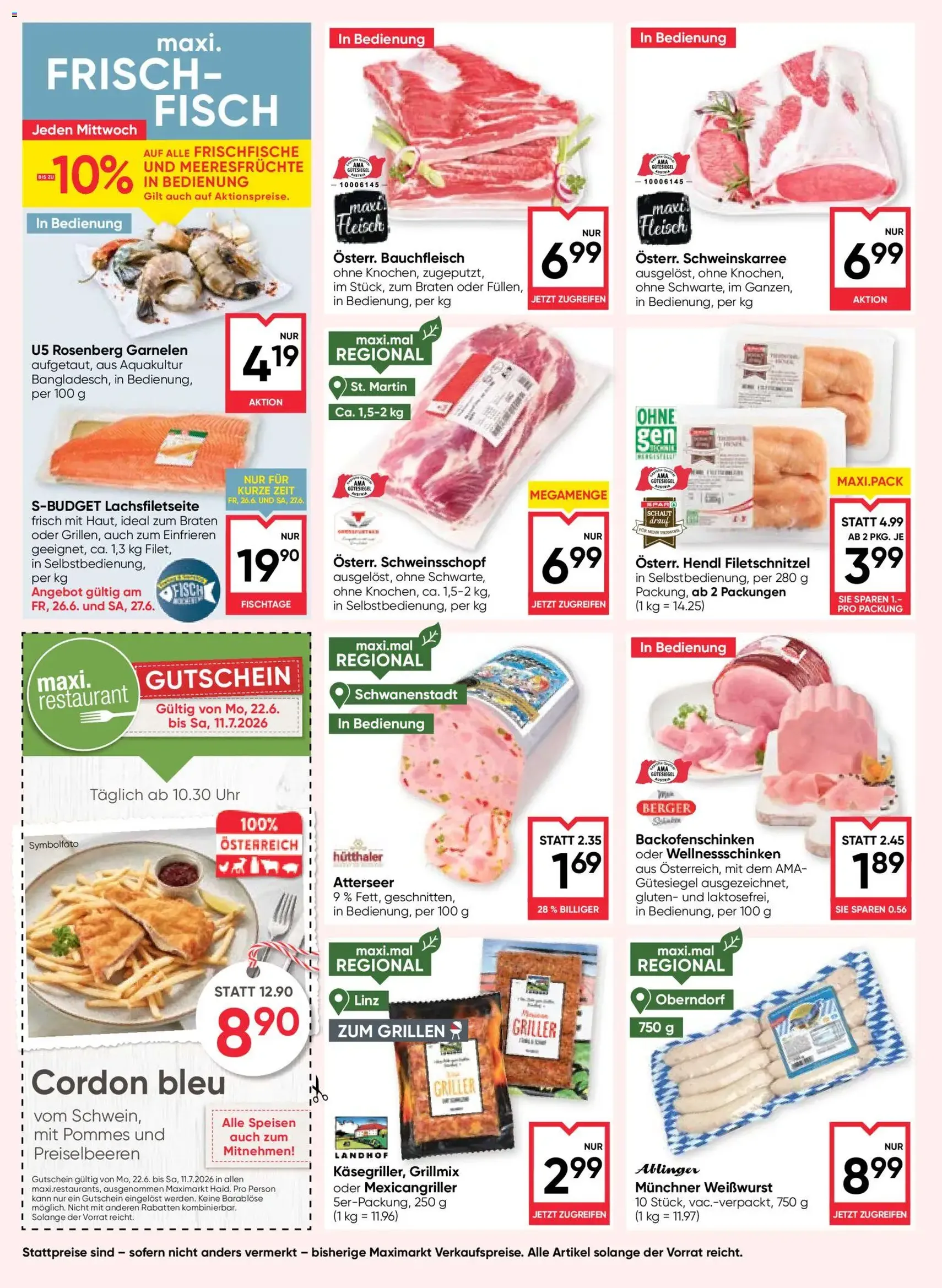 Maximarkt Flugblatt - Gültiger Prospekt ab 25.06.2026, Seite 8 von insgesamt 24