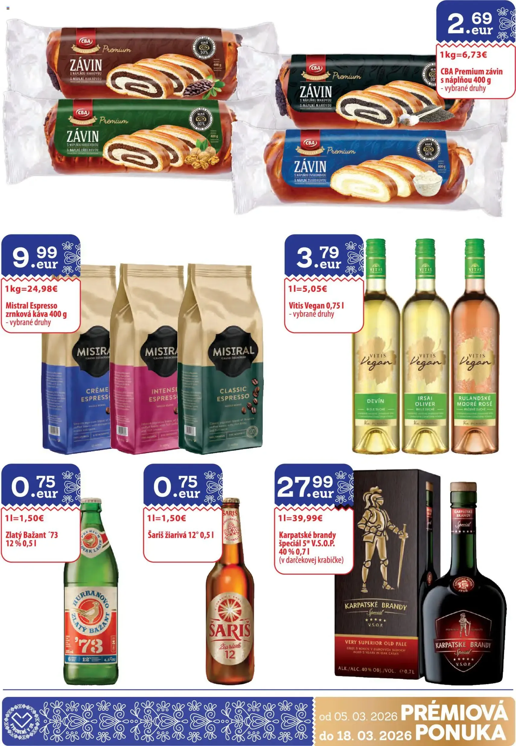 CBA Verex leták - platný leták od 05.03.2026 strana 29 z 32