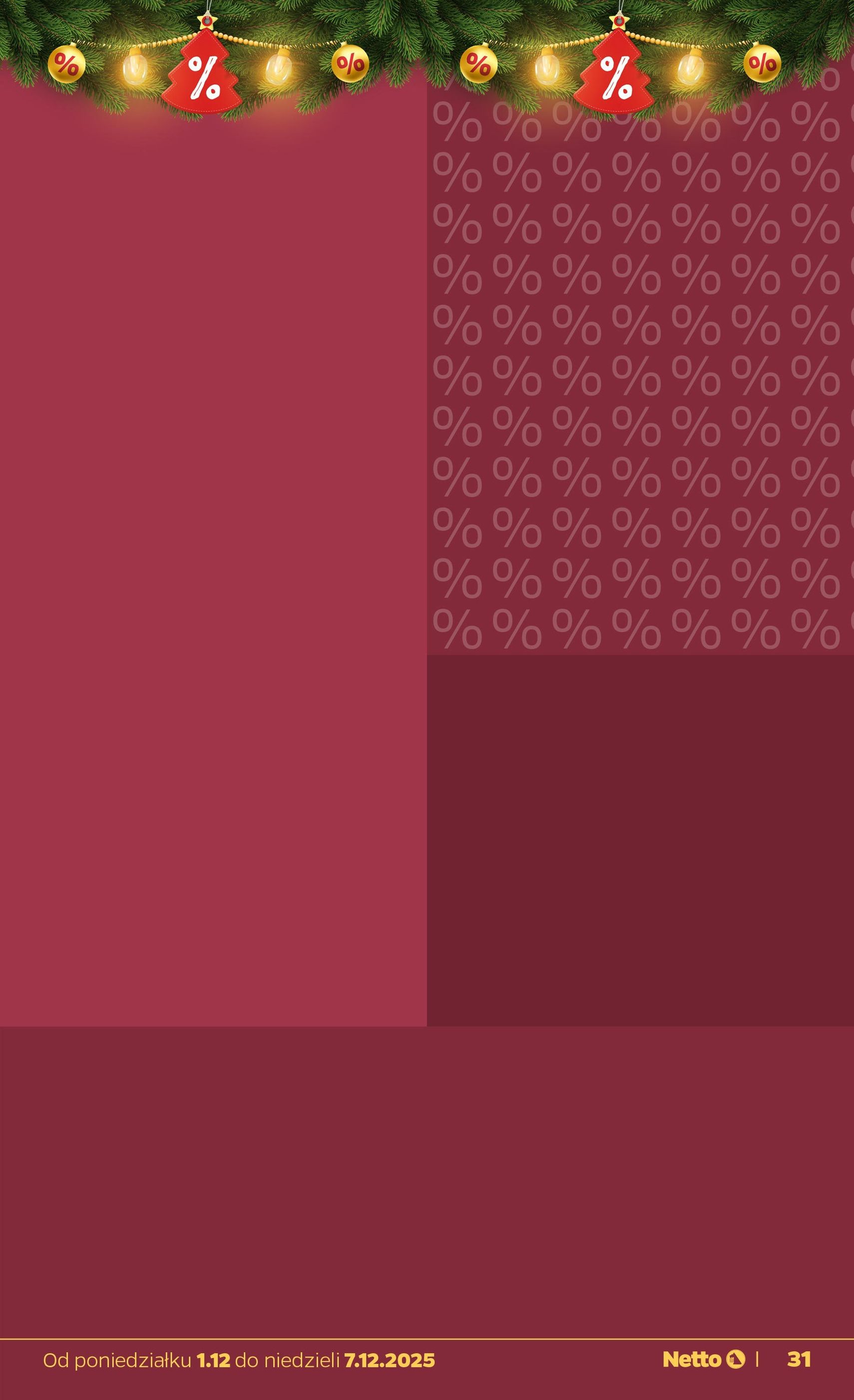 Netto gazetka - Spożywcza - ważny gazetka od 01.12.2025 strona 31 z 38
