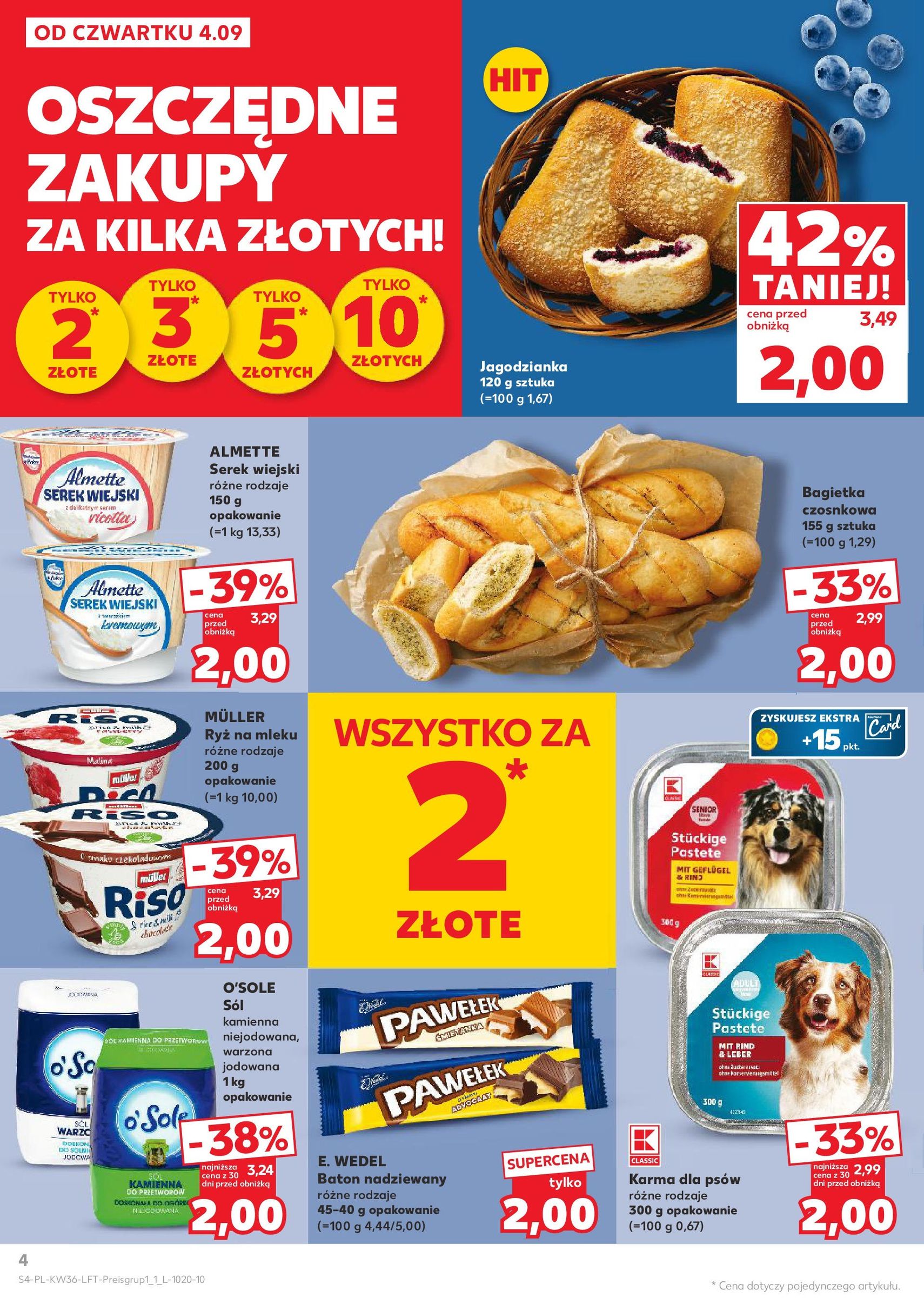 Kaufland gazetka - ważny gazetka od 04.09.2025 strona 4 z 57 Kaufland gazetka - ważny gazetka od 04.09.2025 strona 4 z 57