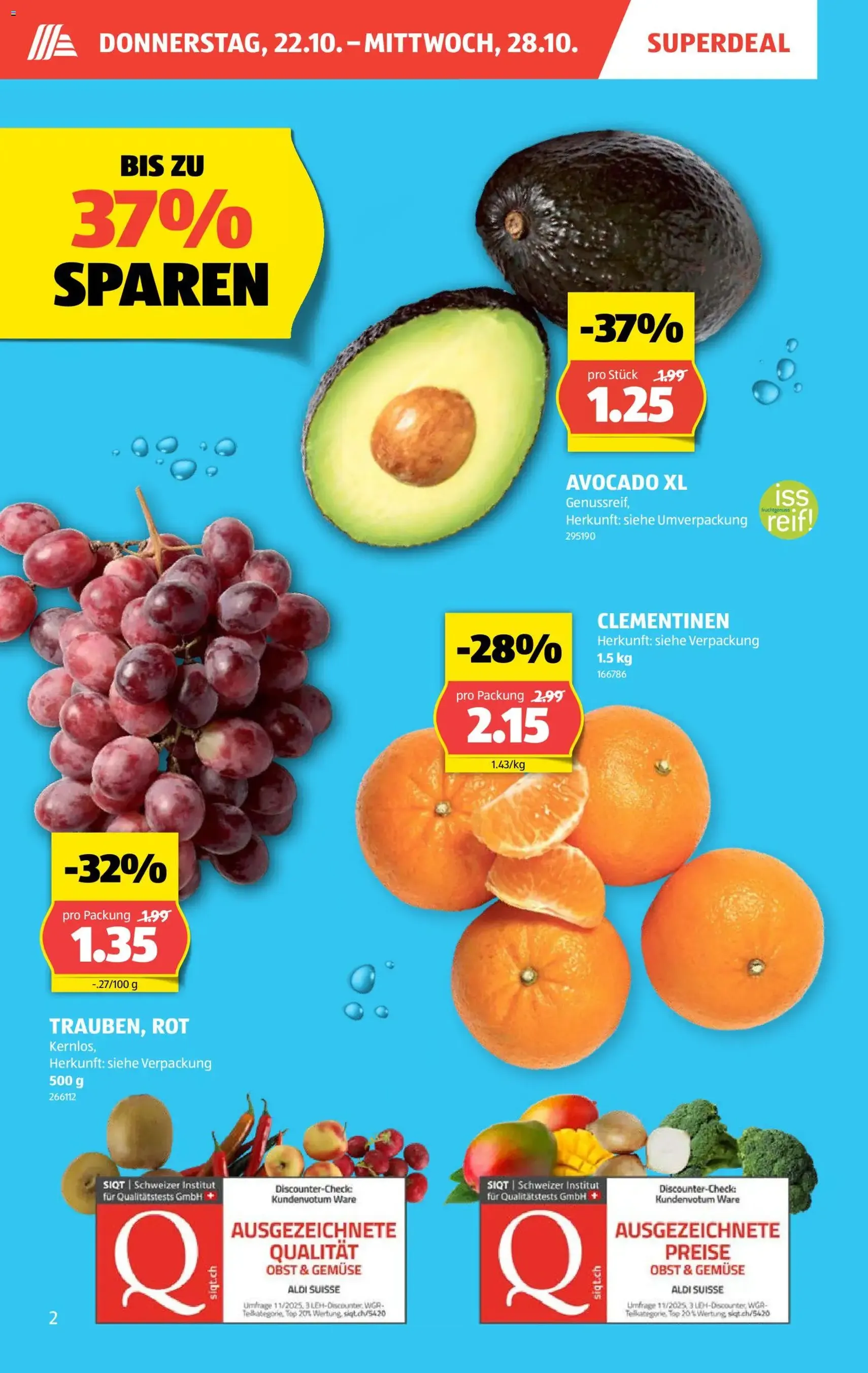 Aldi aktionen - Gültiger Prospekt ab 22.10.2026, Seite 2 von insgesamt 32