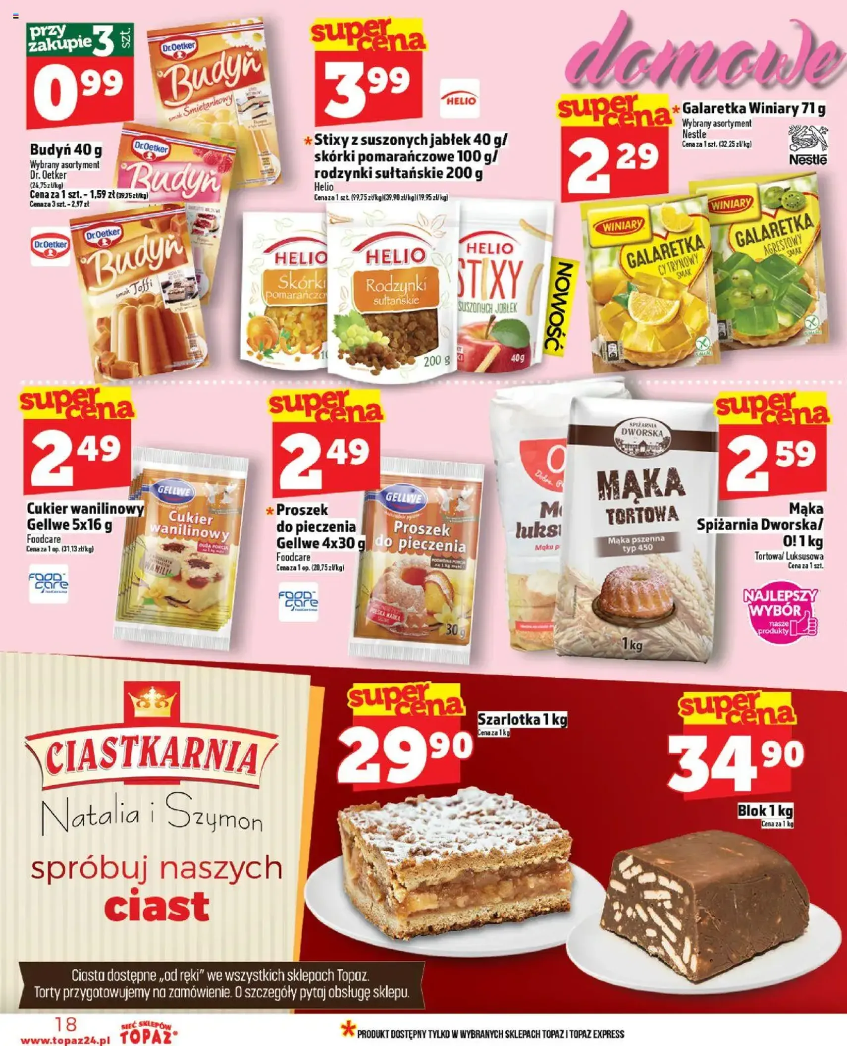 Topaz Gazetka - ważny gazetka od 23.10.2025 strona 18 z 32 Topaz Gazetka - ważny gazetka od 23.10.2025 strona 18 z 32