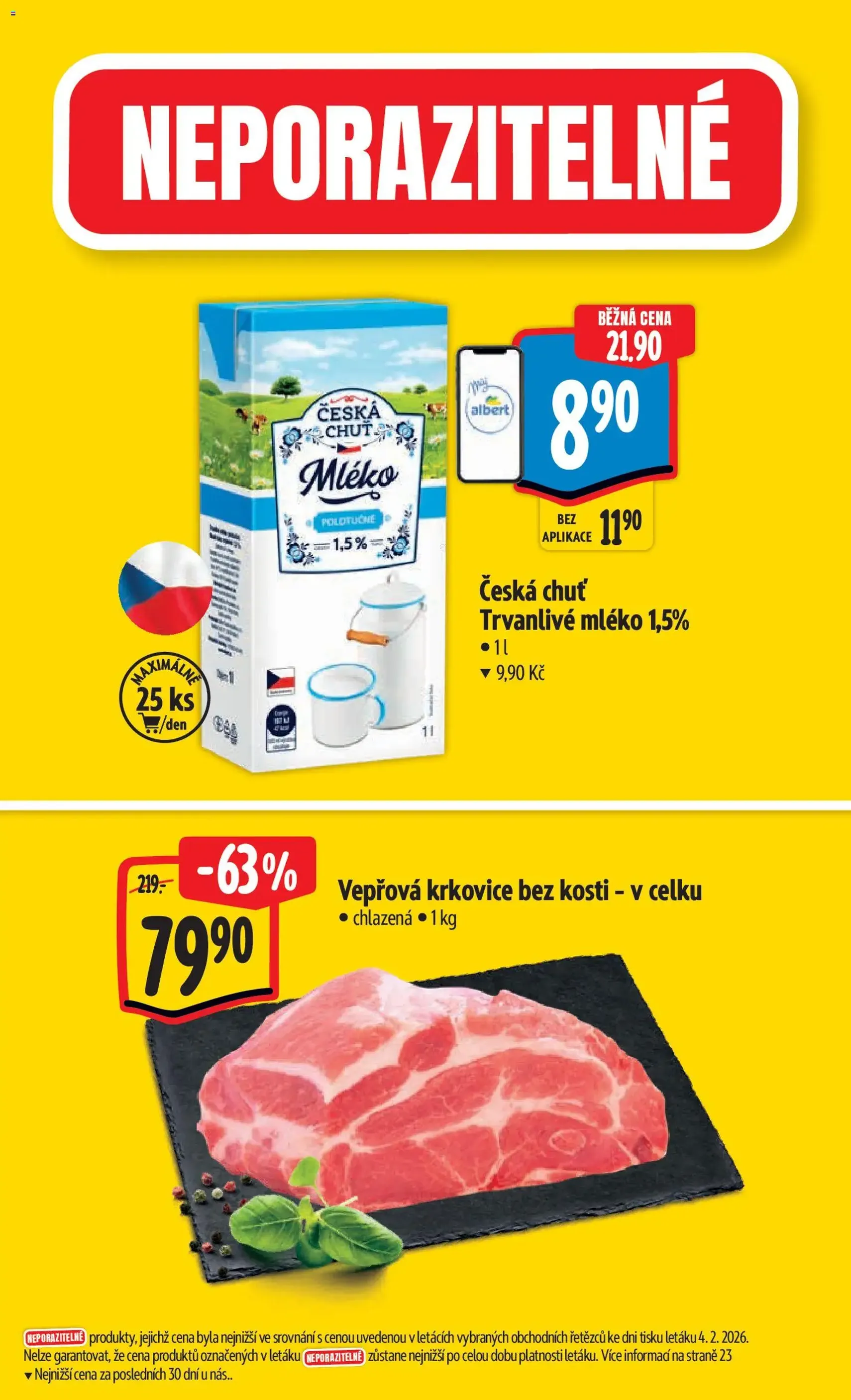 Albert leták - Hypermarket - platný leták od 11.02.2026 strana 2 z 56