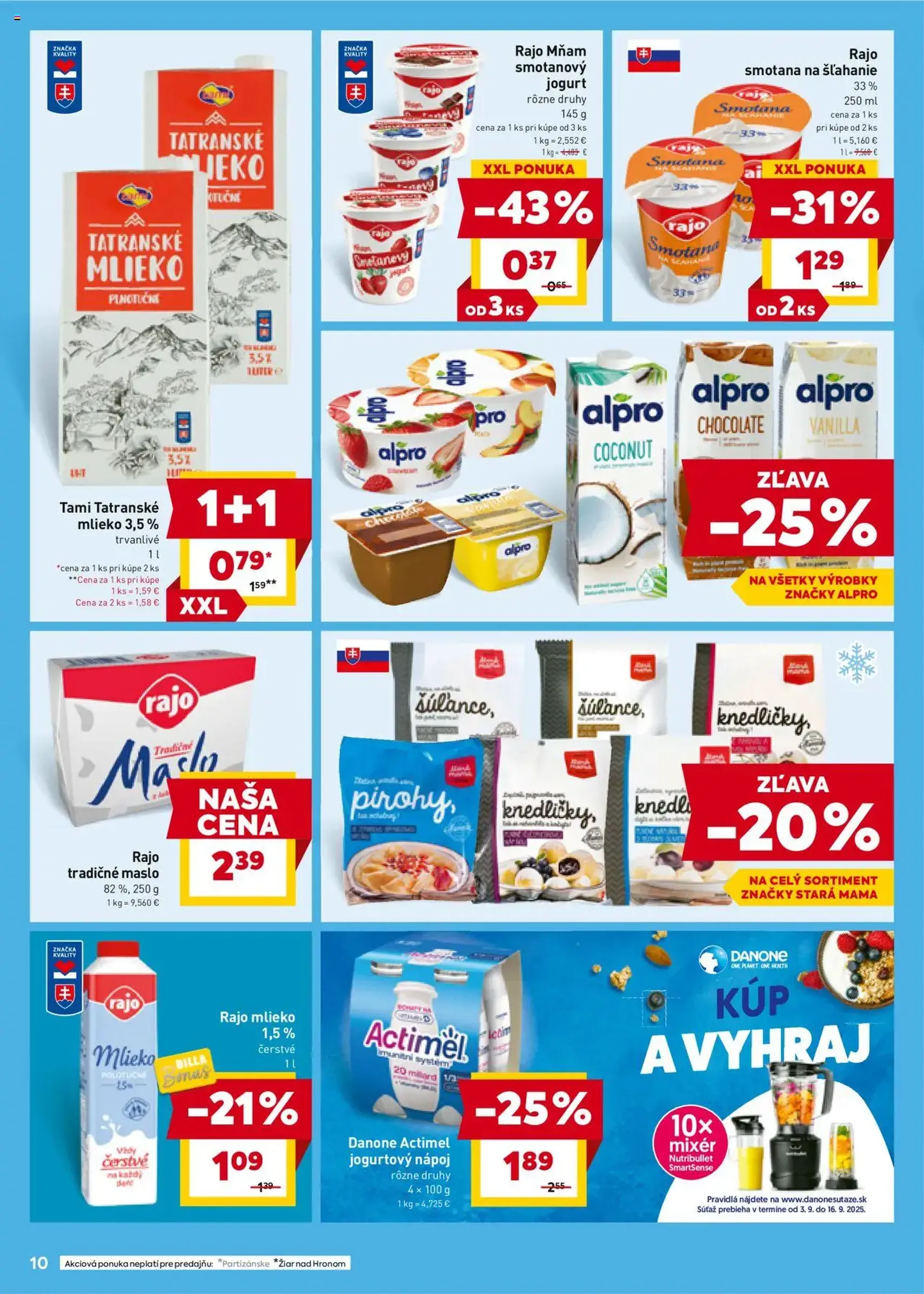 Billa leták - platný leták od 10.09.2025 strana 10 z 20 Billa leták - platný leták od 10.09.2025 strana 10 z 20
