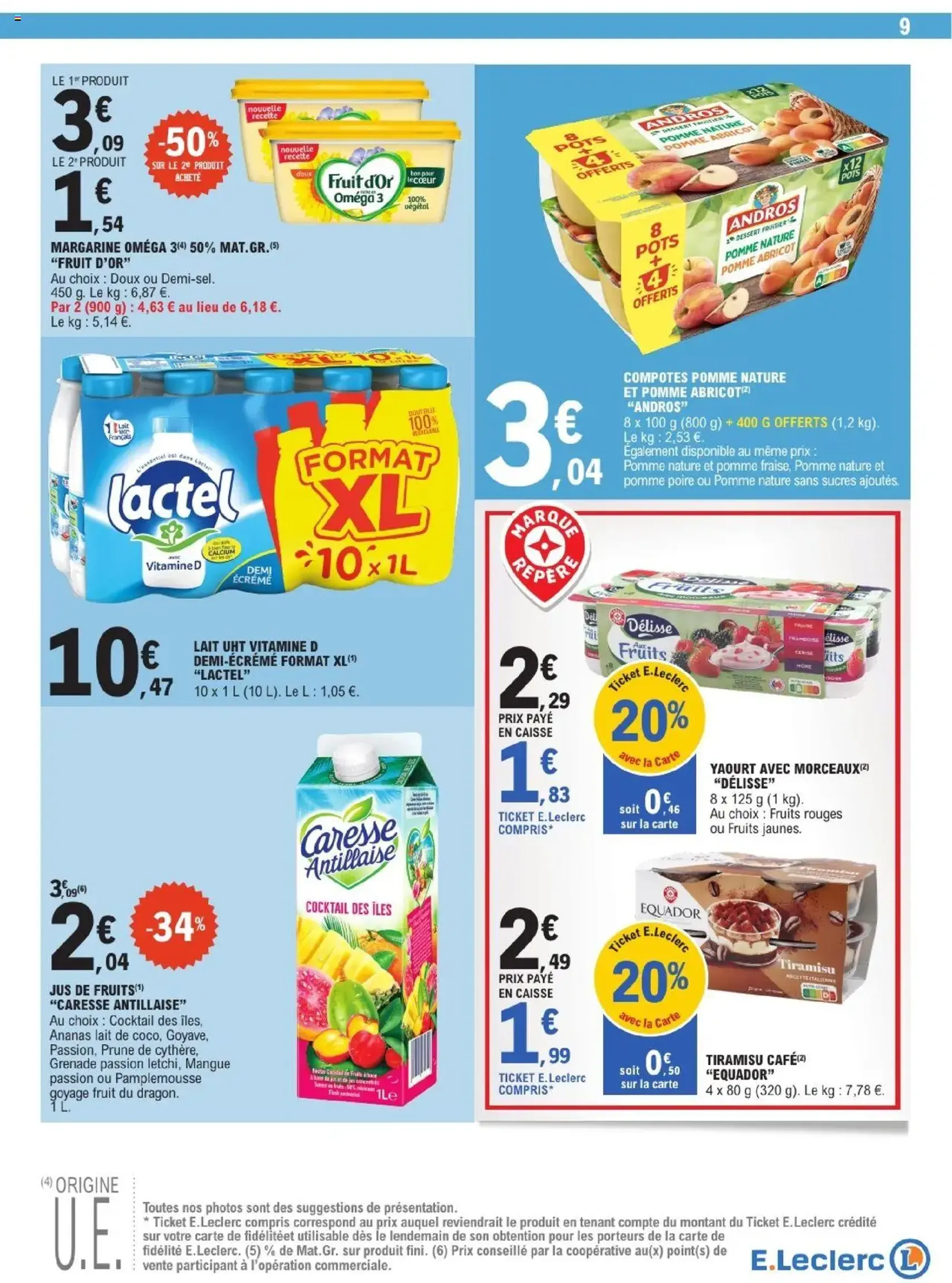 E.Leclerc catalogue semaine 32 - brochure valable à partir du 05/08/2025, page 9 sur 20 E.Leclerc catalogue semaine 32 - brochure valable à partir du 05/08/2025, page 9 sur 20