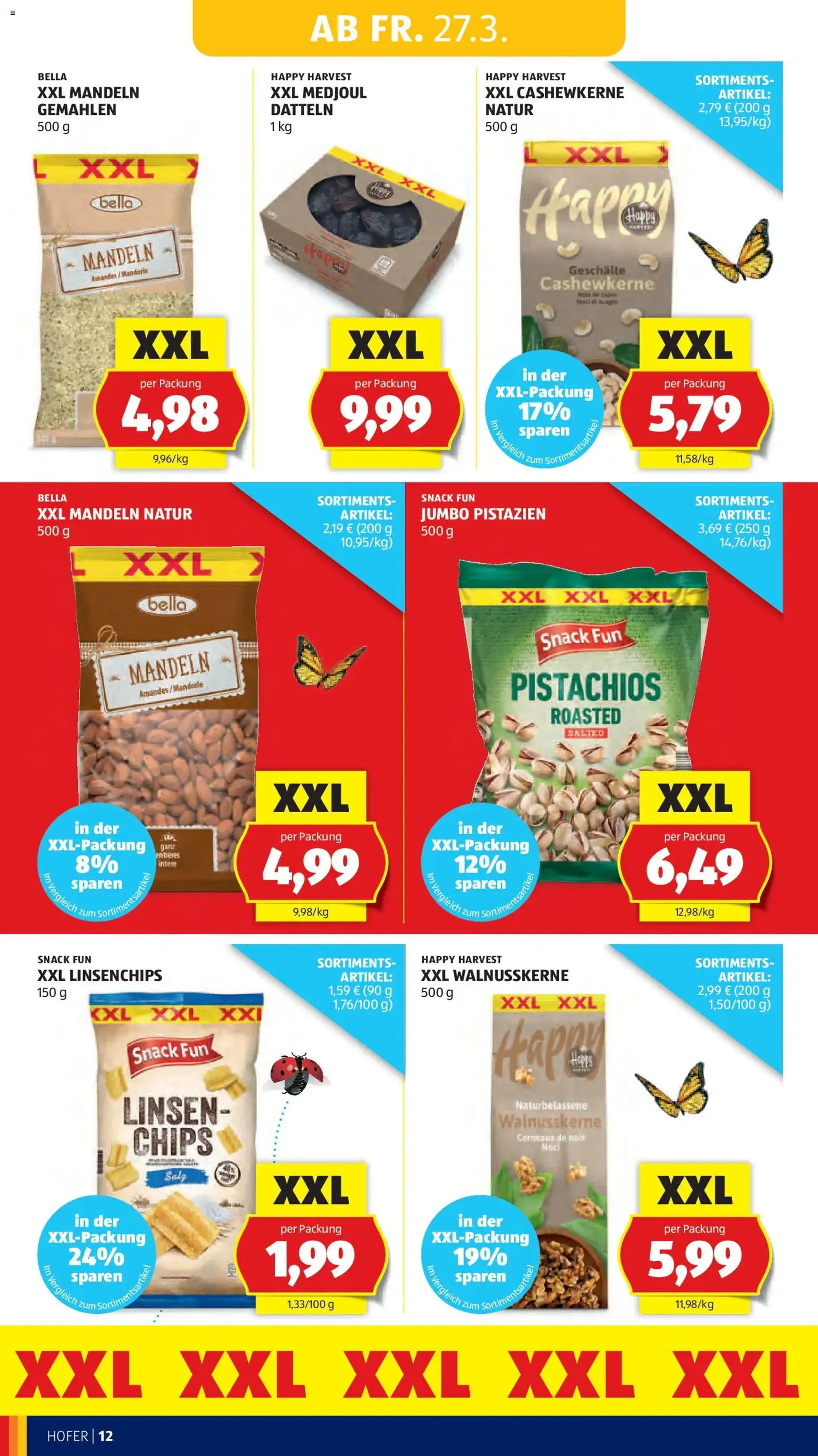 Hofer Flugblatt - Gültiger Prospekt ab 27.03.2026, Seite 16 von insgesamt 46