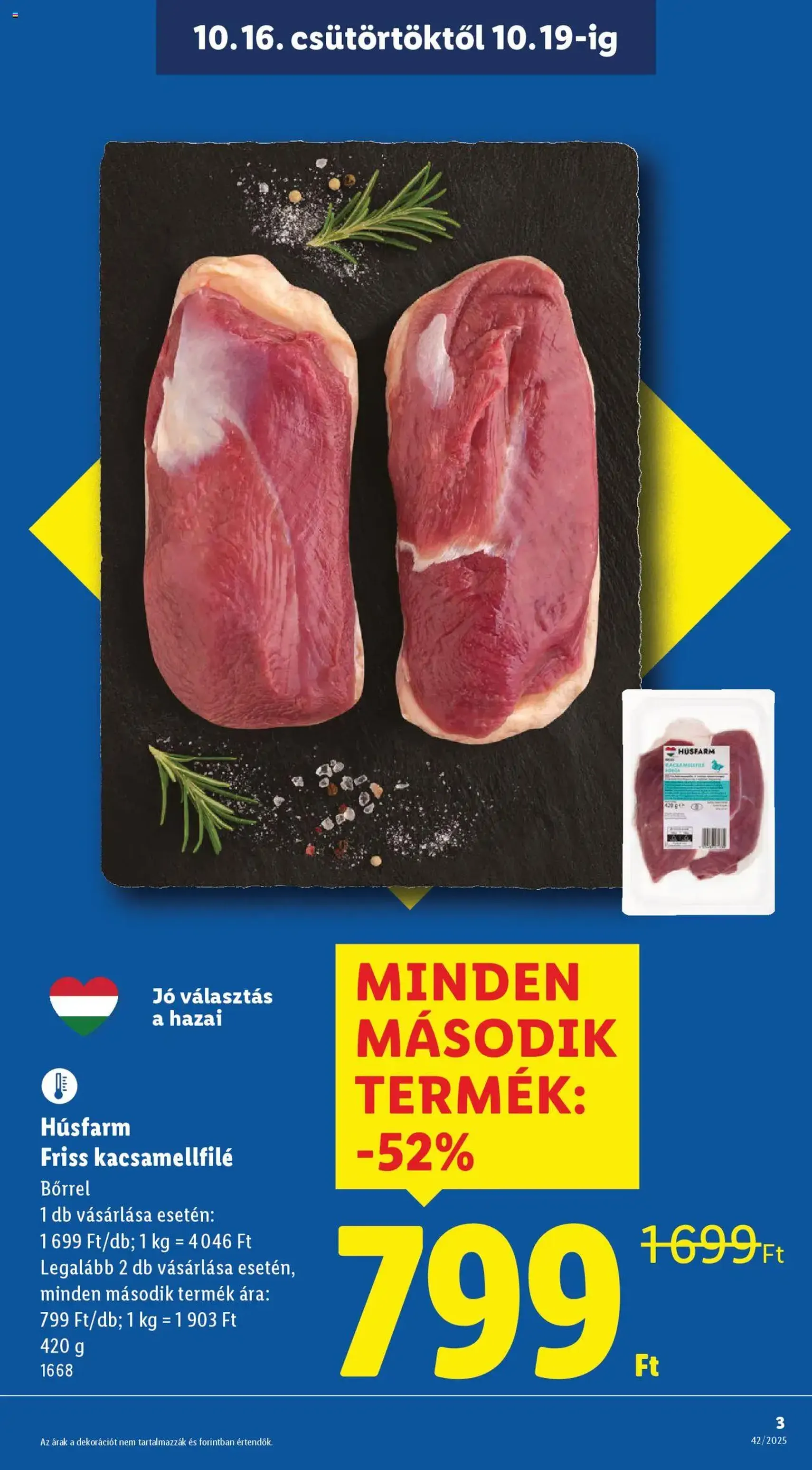 Lidl Akciós újság - 2025.10.16. érvényes szórólap 3 oldal 68 oldalból Lidl Akciós újság - 2025.10.16. érvényes szórólap 3 oldal 68 oldalból