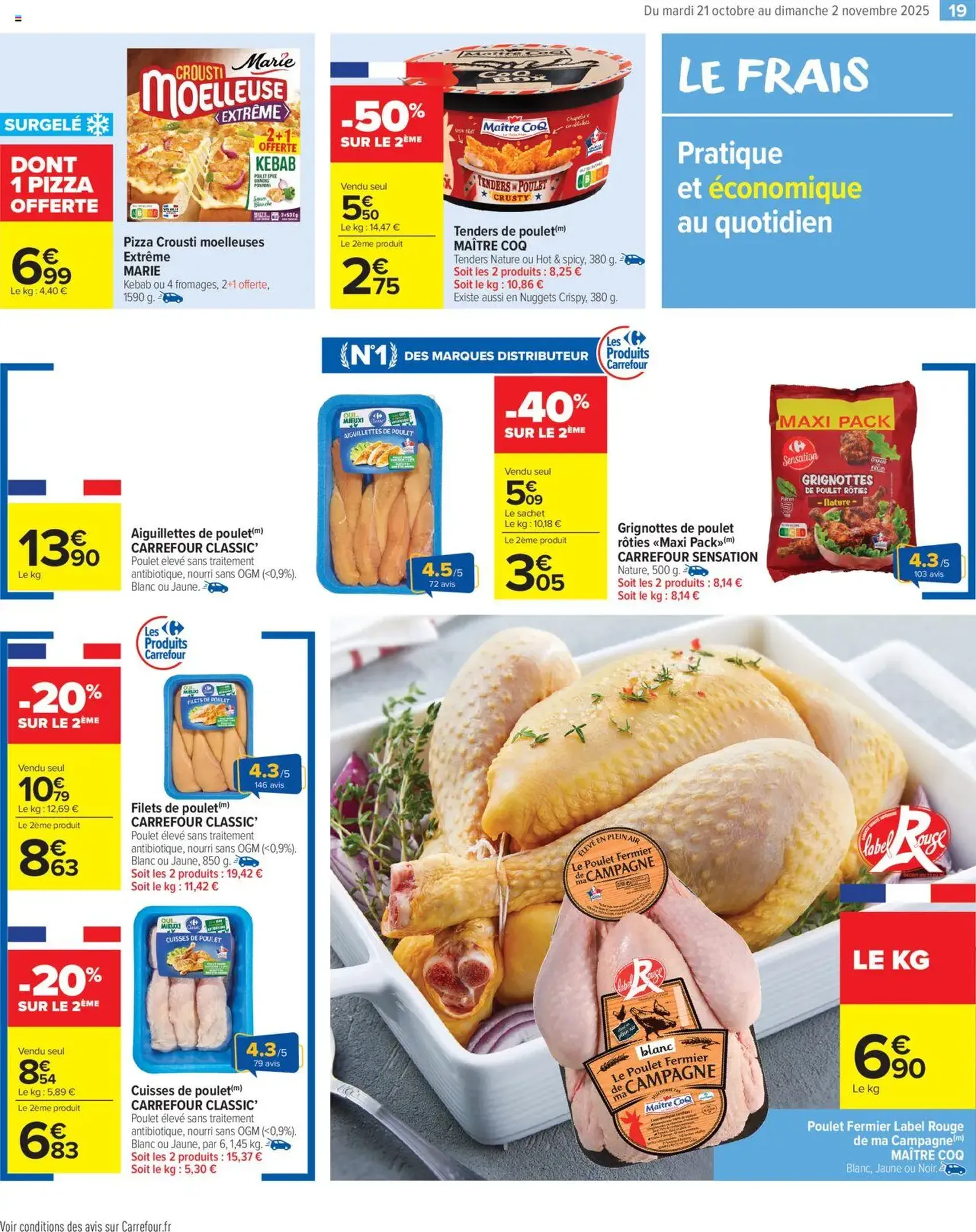 Carrefour Market catalogue semaine 43 - brochure valable à partir du 21/10/2025, page 21 sur 54 Carrefour Market catalogue semaine 43 - brochure valable à partir du 21/10/2025, page 21 sur 54