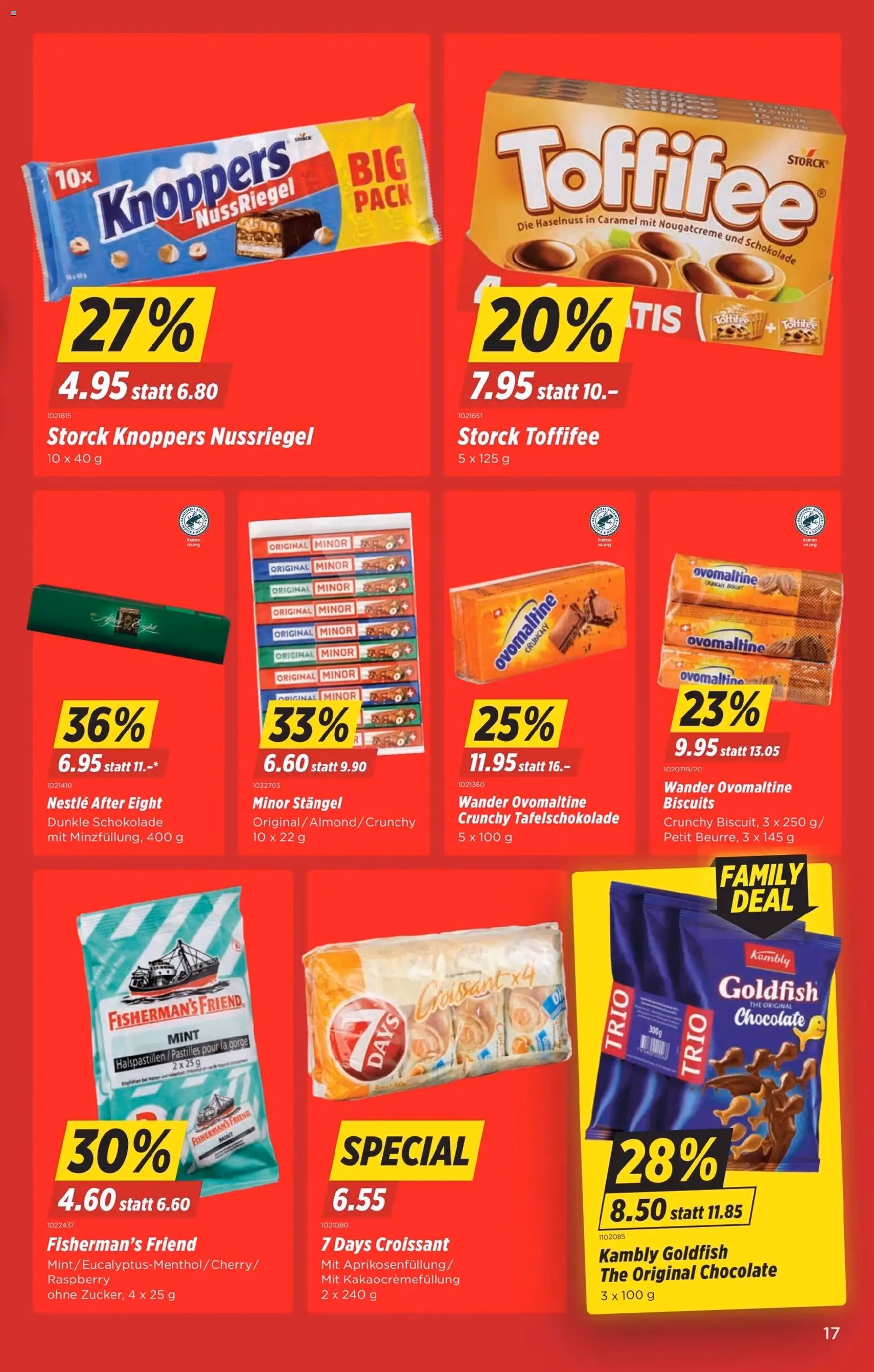 Denner Aktionen - Gültiger Prospekt ab 04.11.2025, Seite 17 von insgesamt 24
