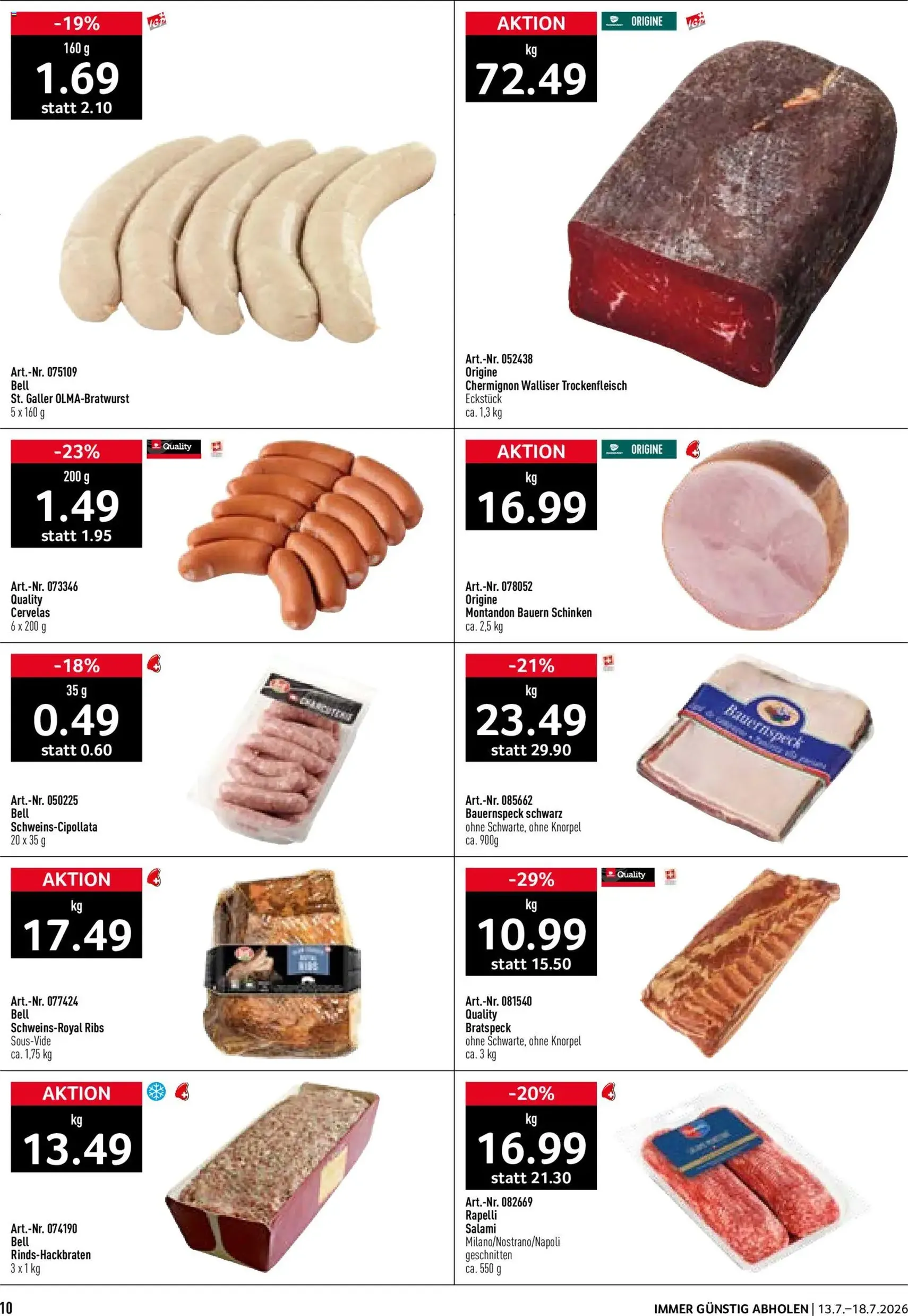 Prodega aktionen - Gültiger Prospekt ab 13.07.2026, Seite 10 von insgesamt 36