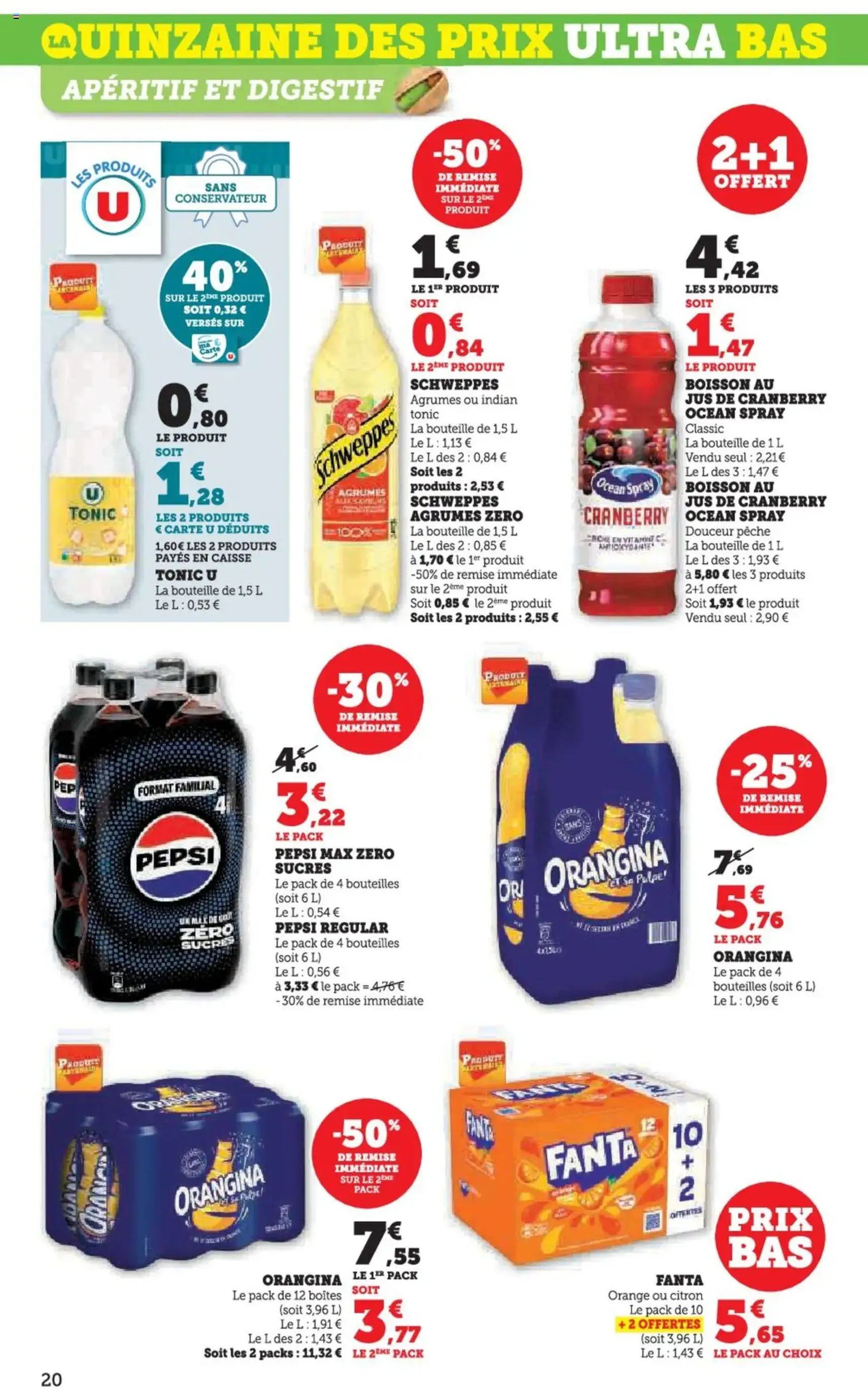 Super U catalogue - brochure valable à partir du 26/08/2025, page 20 sur 44 Super U catalogue - brochure valable à partir du 26/08/2025, page 20 sur 44