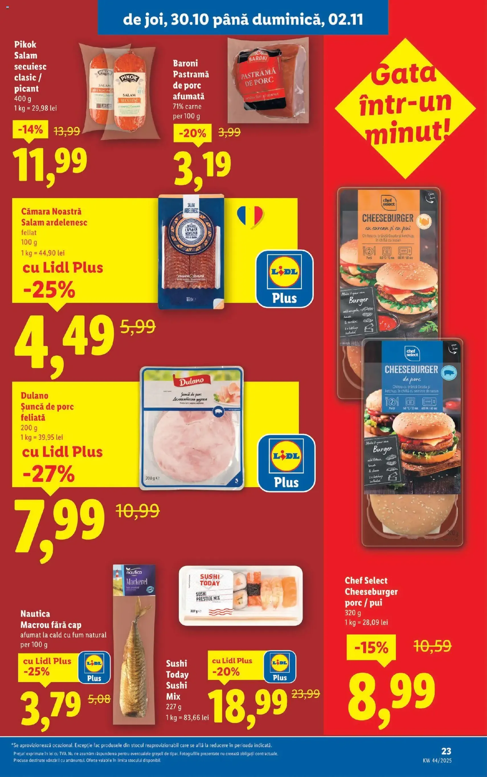 Catalog Lidl - cataloage valabile începând cu 27.10.2025 pagina 23 din 40 Catalog Lidl - cataloage valabile începând cu 27.10.2025 pagina 23 din 40