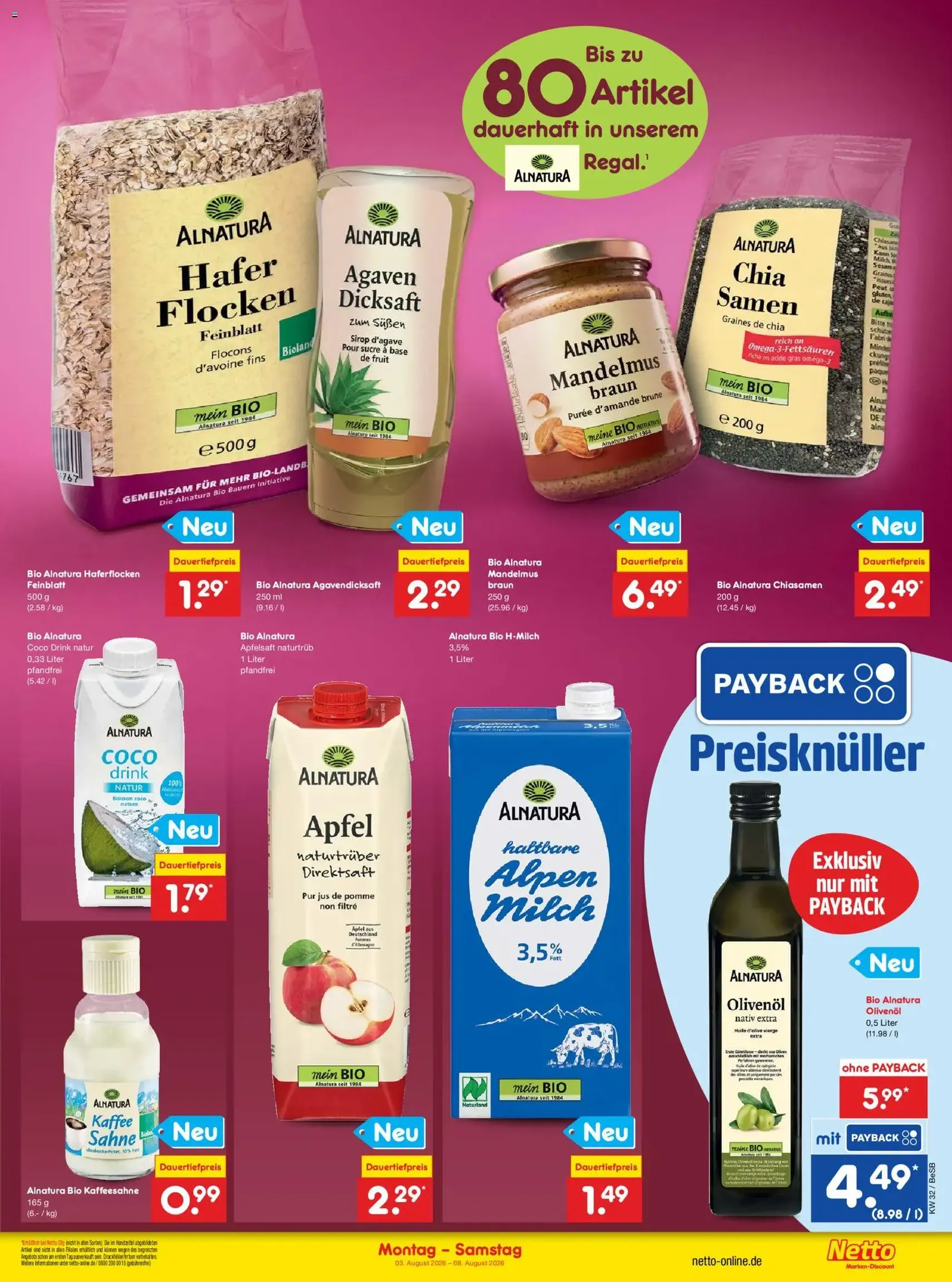 Netto Marken-Discount Prospekt - Gültiger Prospekt ab 03.08.2026, Seite 9 von insgesamt 55