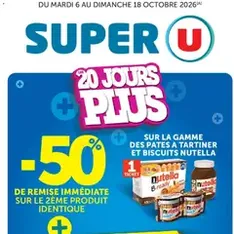 Super U catalogue - Prévisualisation du catalogue valable à partir du 06/10/2026