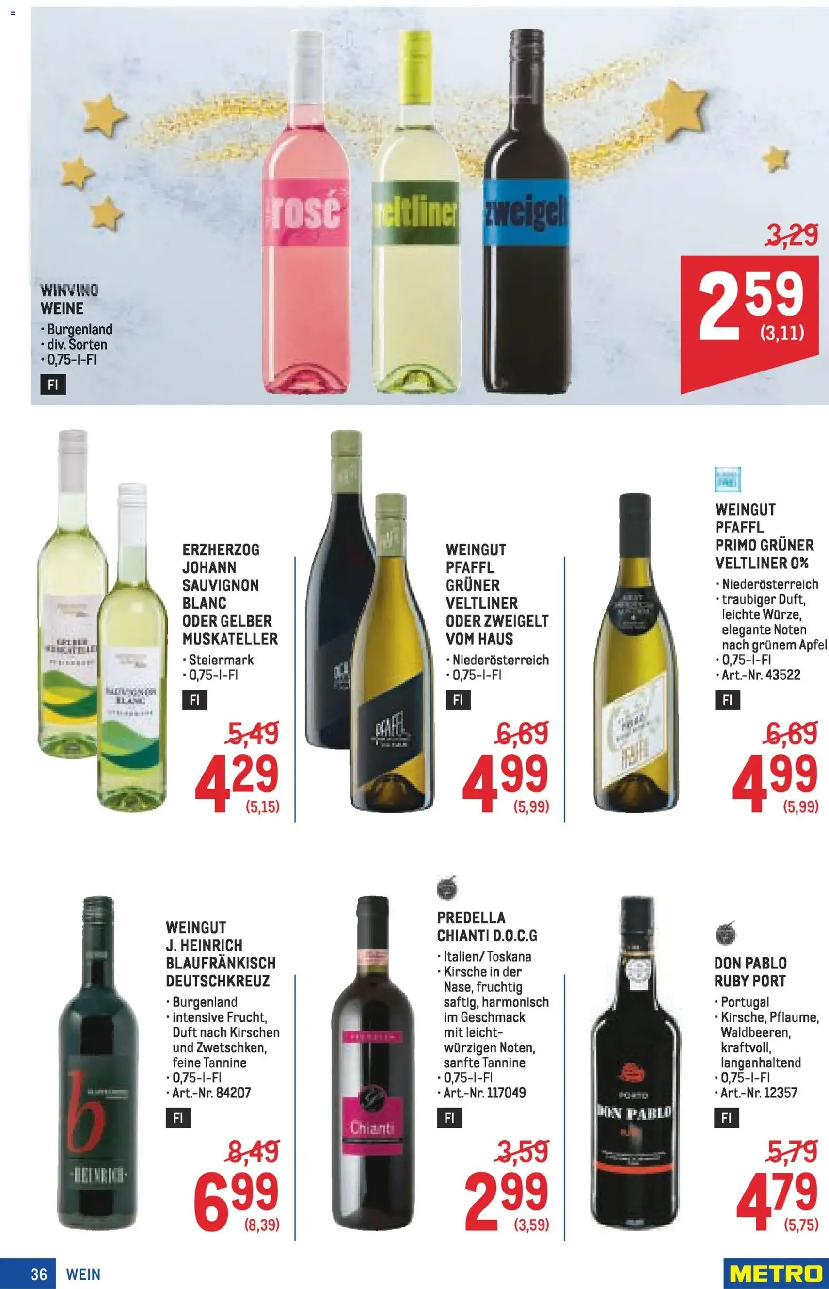 Metro angebote Profi - Gültiger Prospekt ab 13.11.2025, Seite 36 von insgesamt 64