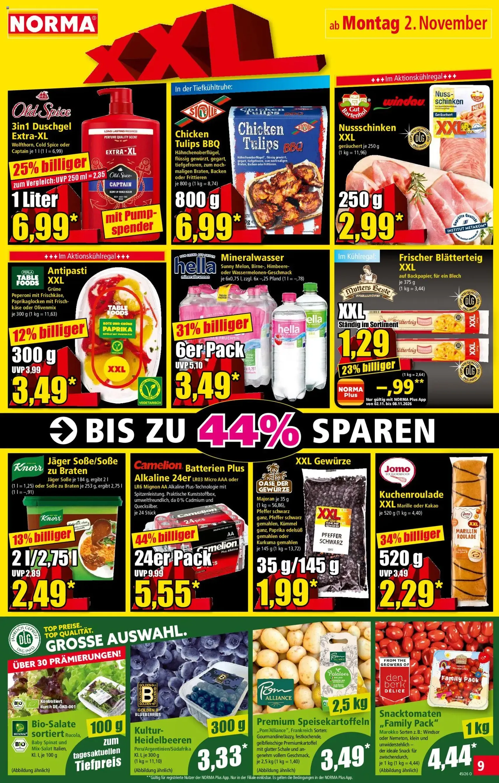 Norma Prospekt - Gültiger Prospekt ab 02.11.2026, Seite 9 von insgesamt 29