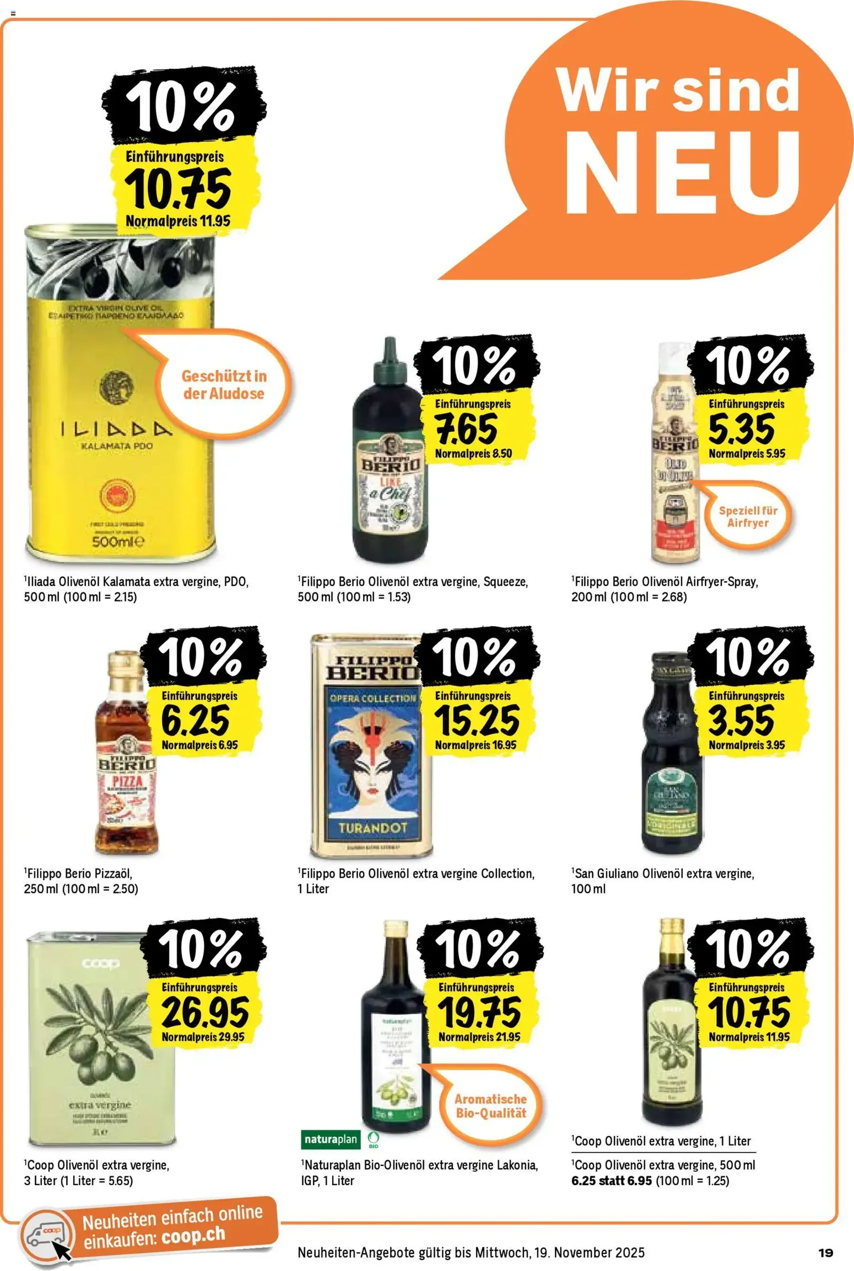 Coop Aktionen - Gültiger Prospekt ab 06.11.2025, Seite 19 von insgesamt 28