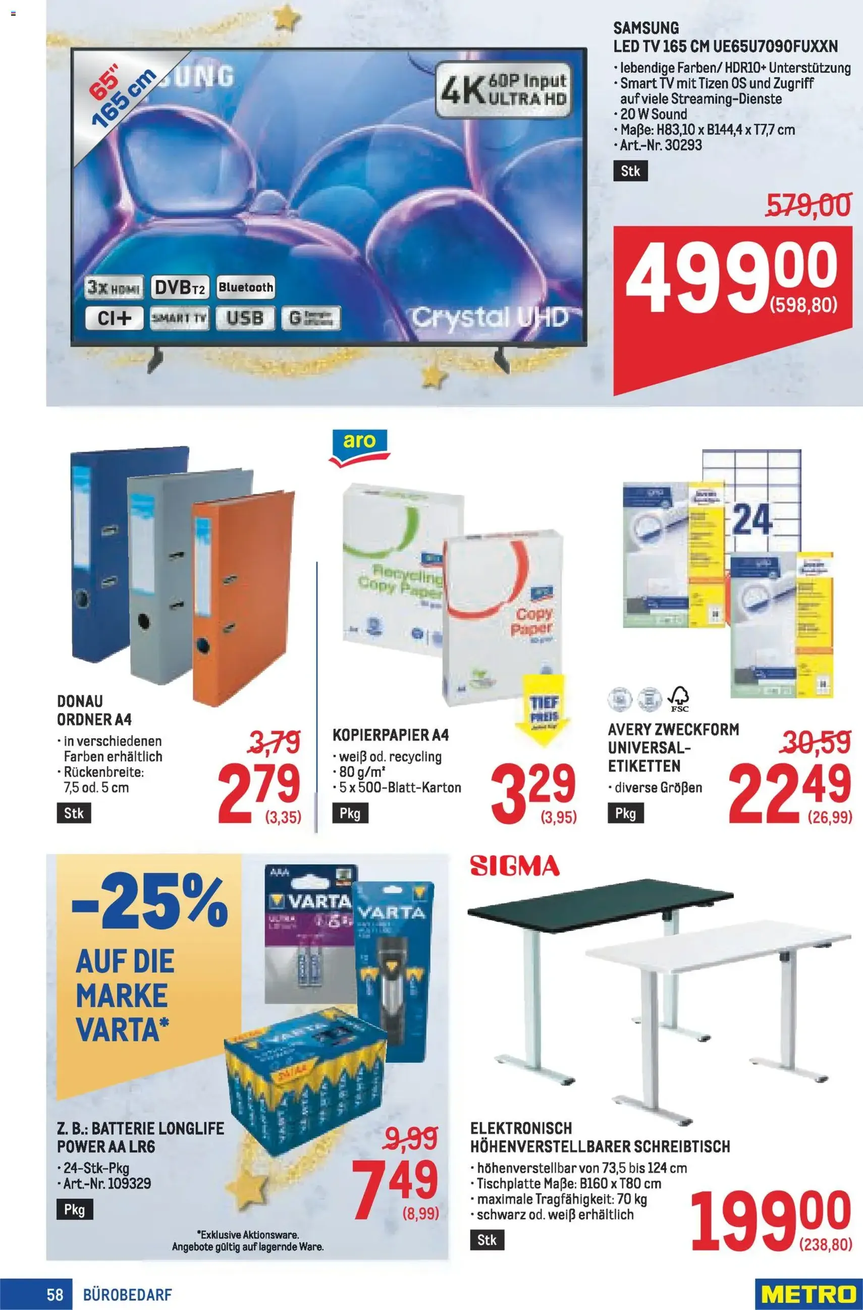 Metro angebote Profi - Gültiger Prospekt ab 13.11.2025, Seite 58 von insgesamt 64