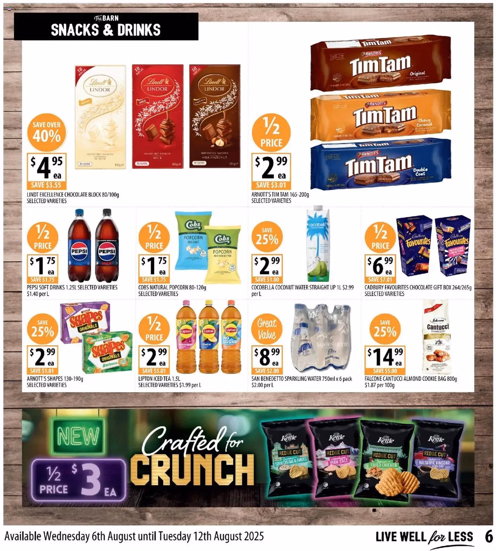Supabarn Catalogue - valid flyer from 06/08/2025, page 6 of 12 Supabarn Catalogue - valid flyer from 06/08/2025, page 6 of 12