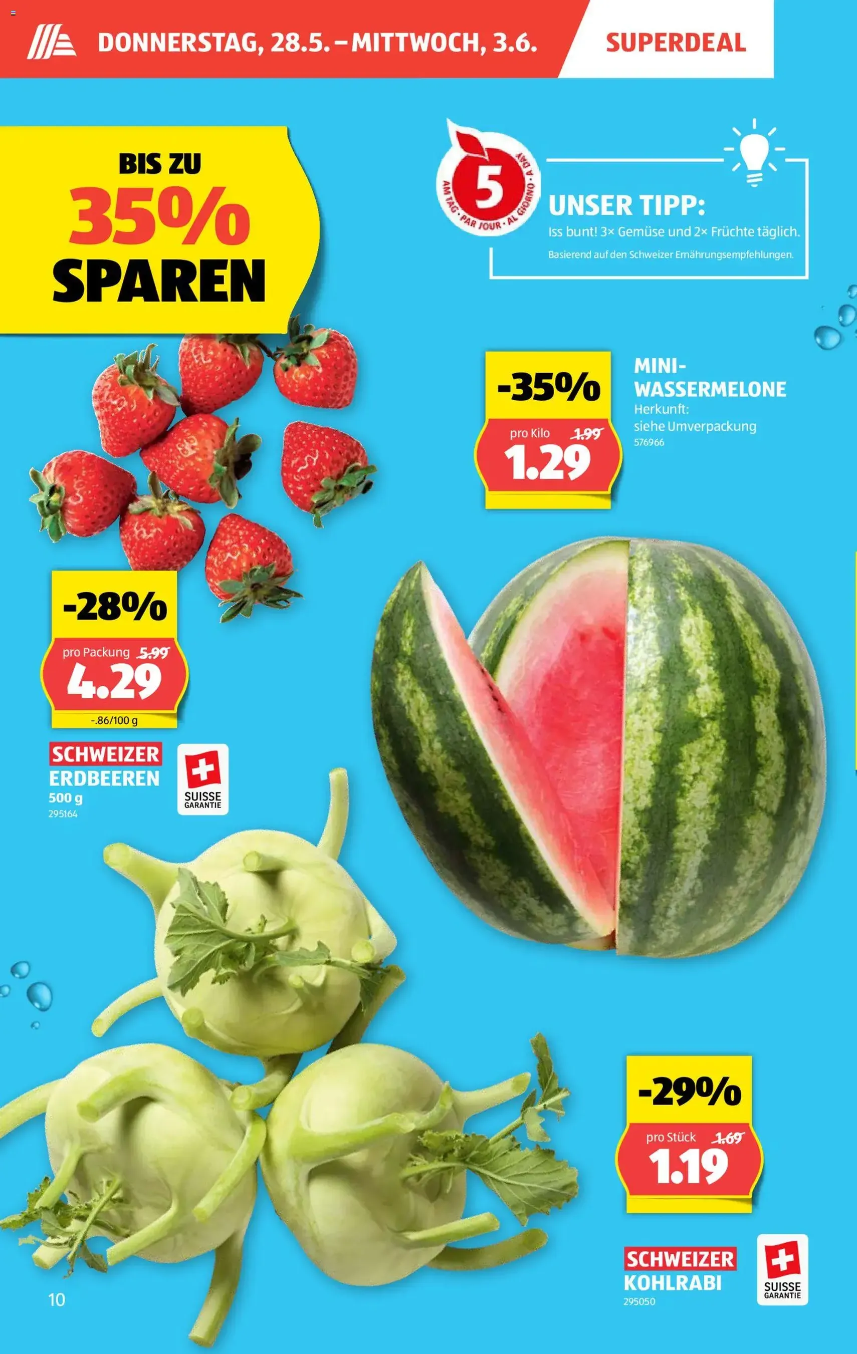Aldi aktionen - Gültiger Prospekt ab 28.05.2026, Seite 10 von insgesamt 39