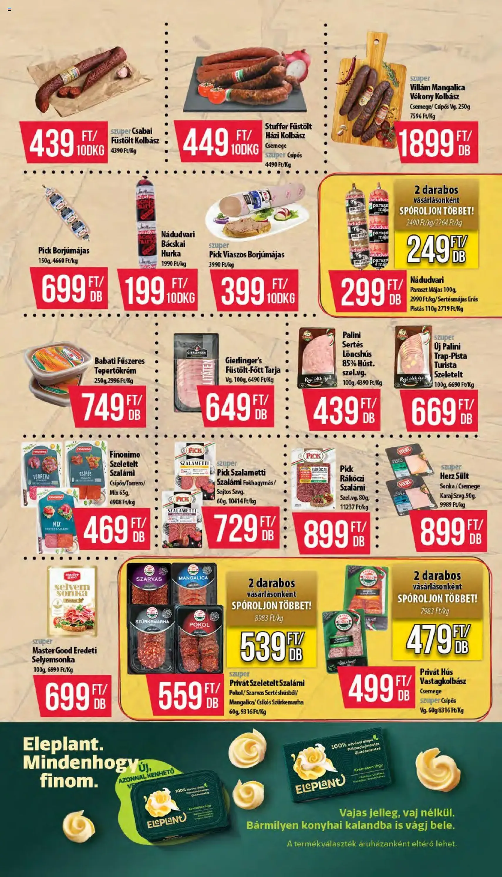 COOP Akciós újság - 2025.10.16. érvényes szórólap 3 oldal 12 oldalból