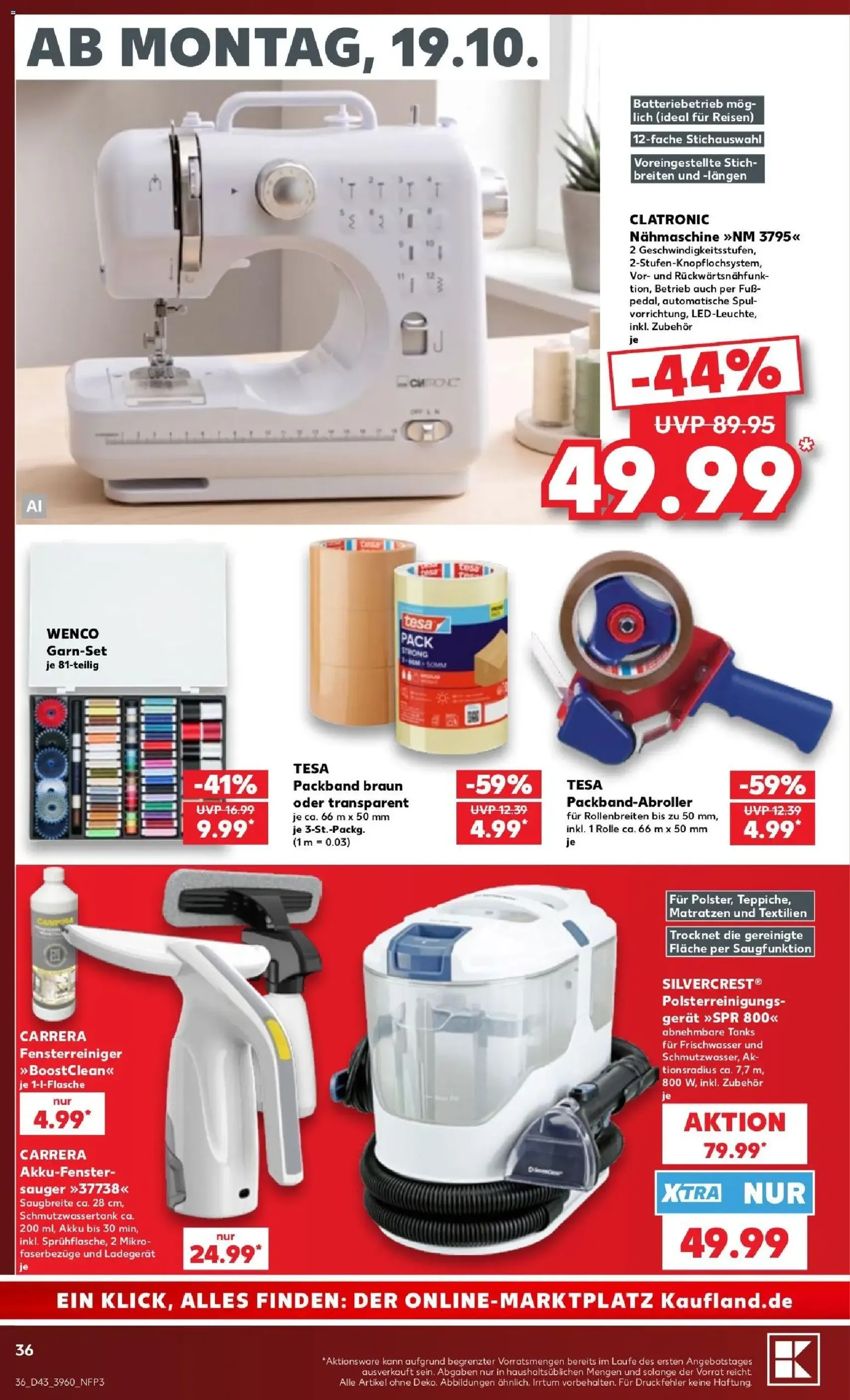 Kaufland Prospekt - Gültiger Prospekt ab 19.10.2026, Seite 36 von insgesamt 68