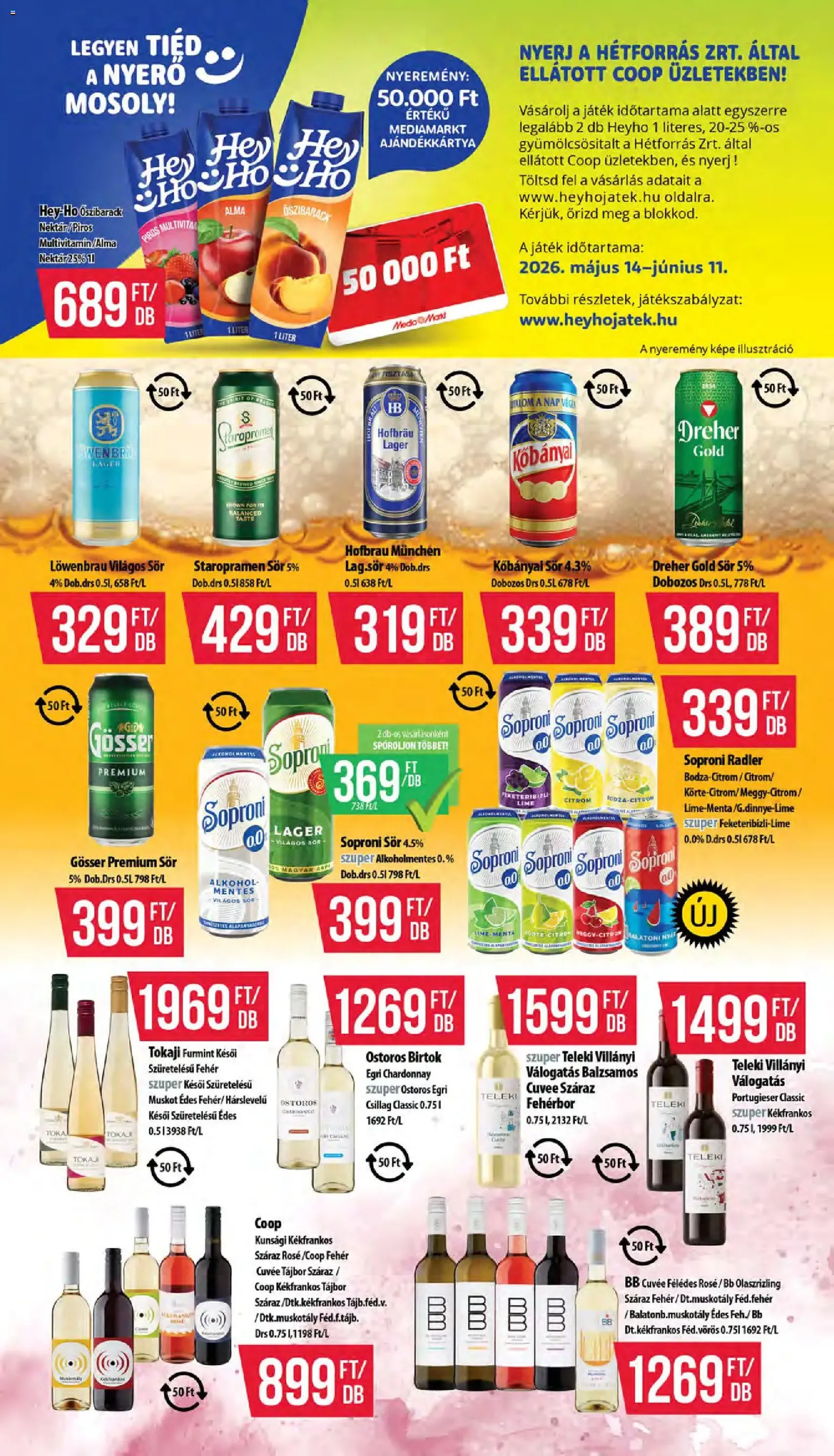 COOP akciós újság - 2026.05.14. érvényes szórólap 10 oldal 12 oldalból