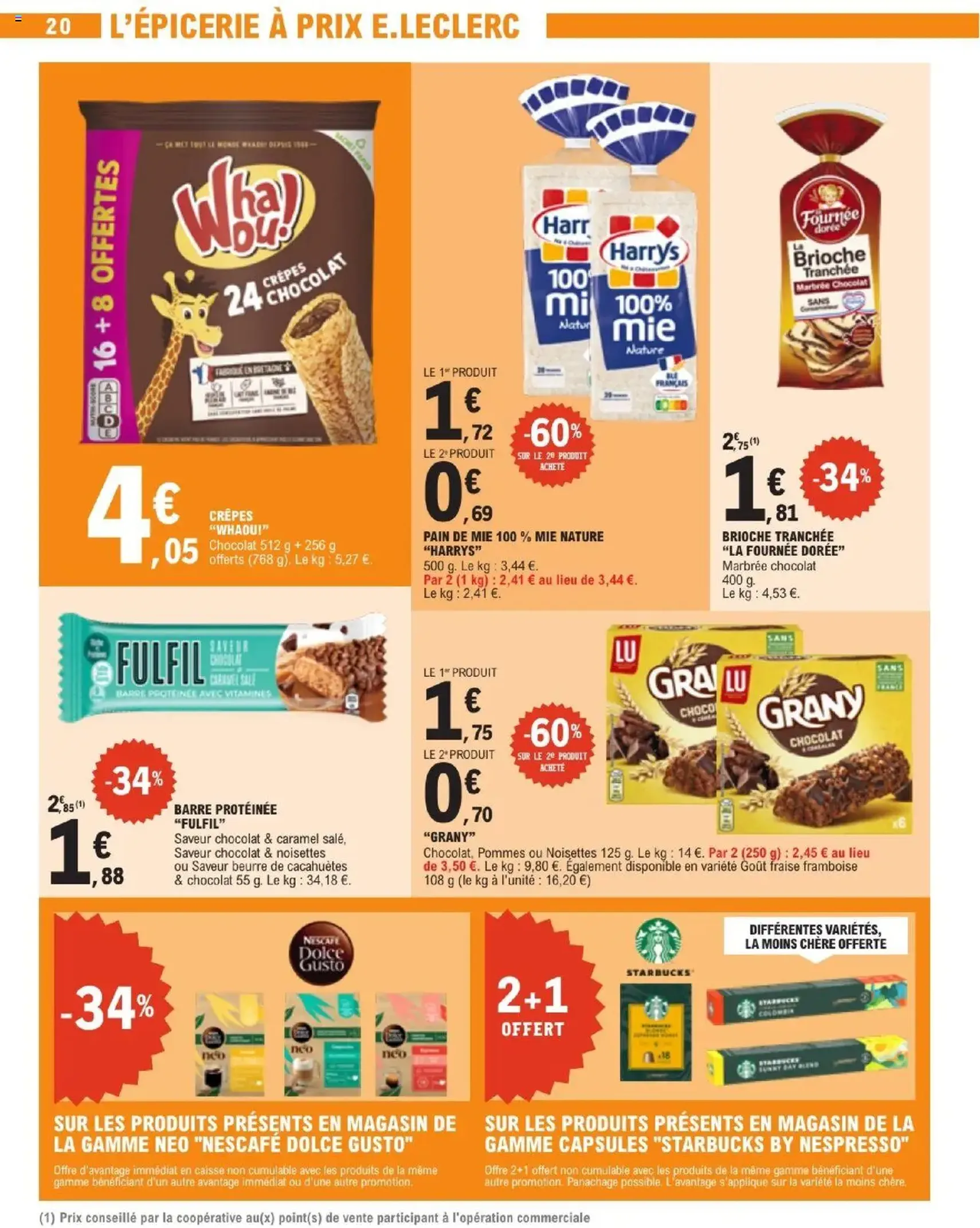 E.Leclerc catalogue semaine 42 - brochure valable à partir du 14/10/2025, page 20 sur 36