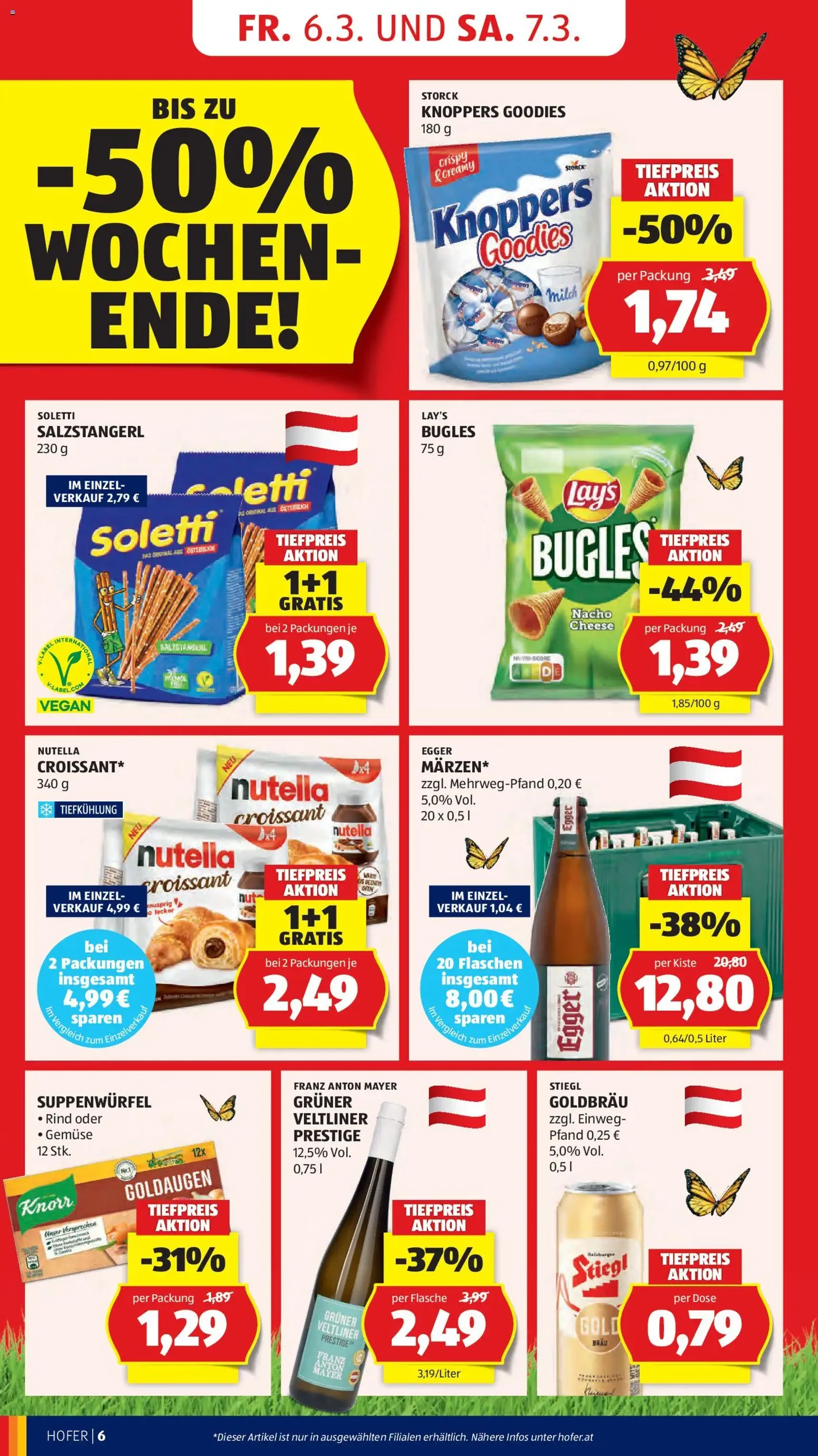 Hofer Flugblatt - Gültiger Prospekt ab 04.03.2026, Seite 8 von insgesamt 45