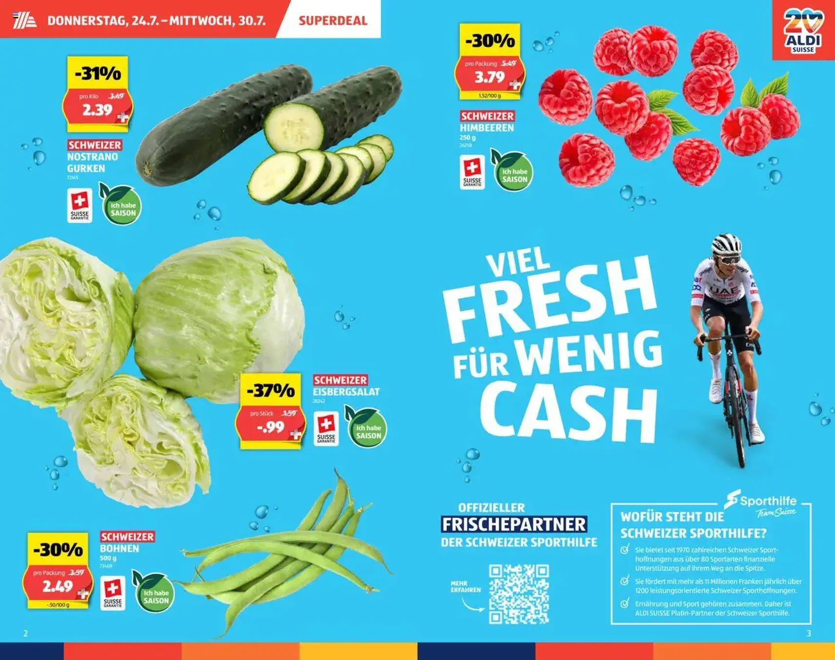Aldi - Aktionen - Gültiger Prospekt ab 24.07.2025, Seite 2 von insgesamt 16