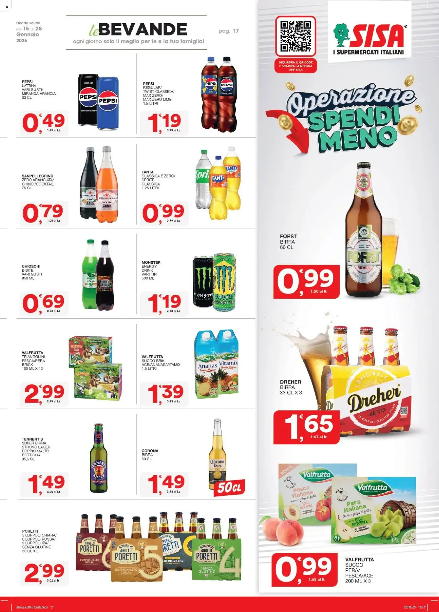 Volantino SISA - volantino valido dal 15/01/2026 pagina 17 di 24