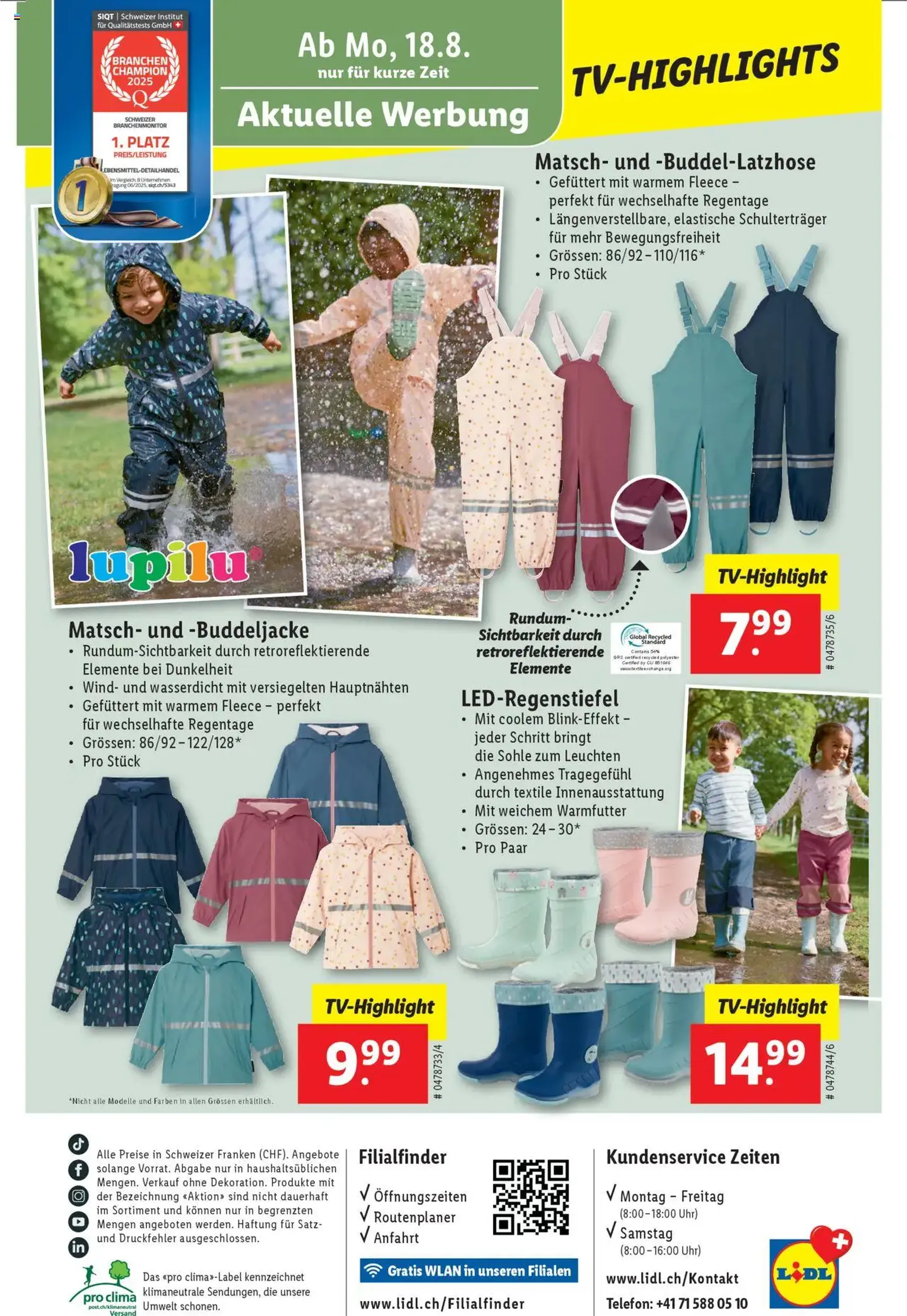 Lidl Aktionen - Gültiger Prospekt ab 14.08.2025, Seite 34 von insgesamt 34