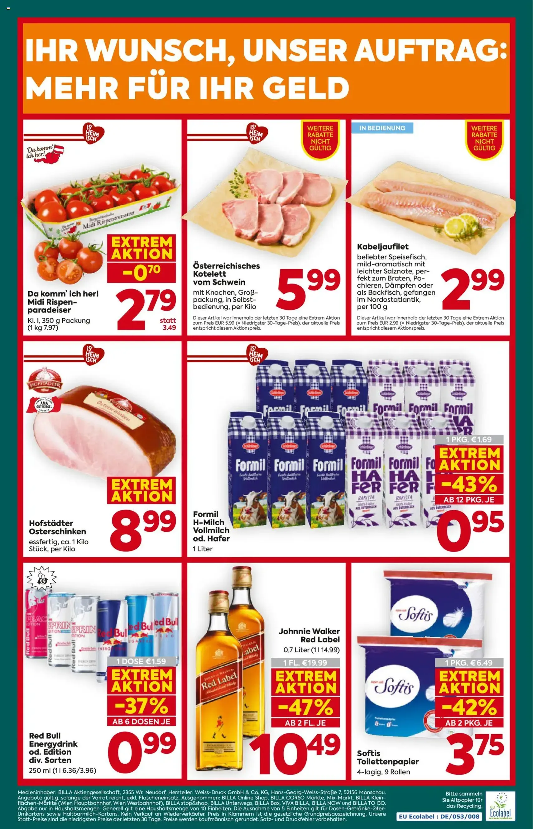 Billa Plus Flugblatt - Gültiger Prospekt ab 05.03.2026, Seite 16 von insgesamt 16