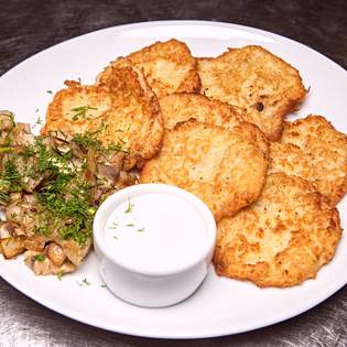 Recipe preview Onion Pancakes